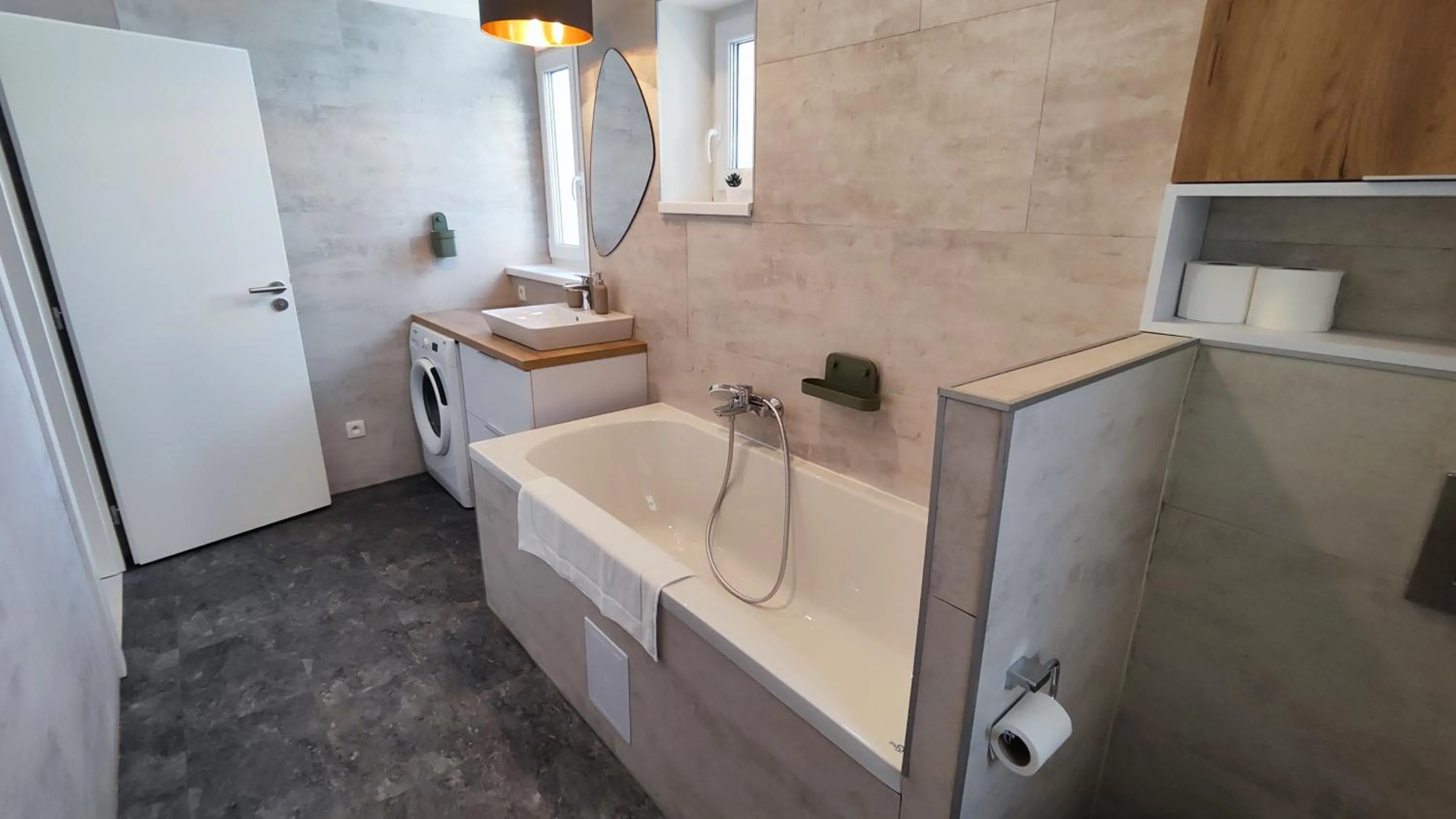 Bathroom in DOHNANYI Villa by CHORS