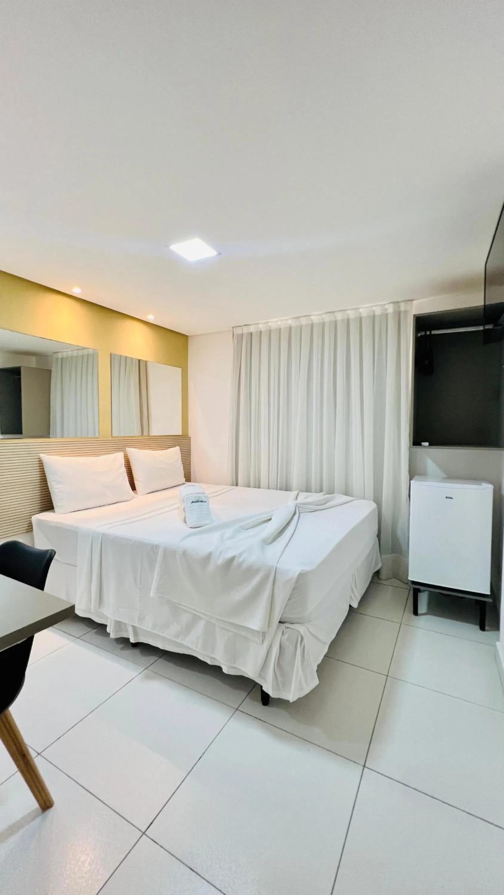 Bed in Hotel Pousada Kairos Manaira