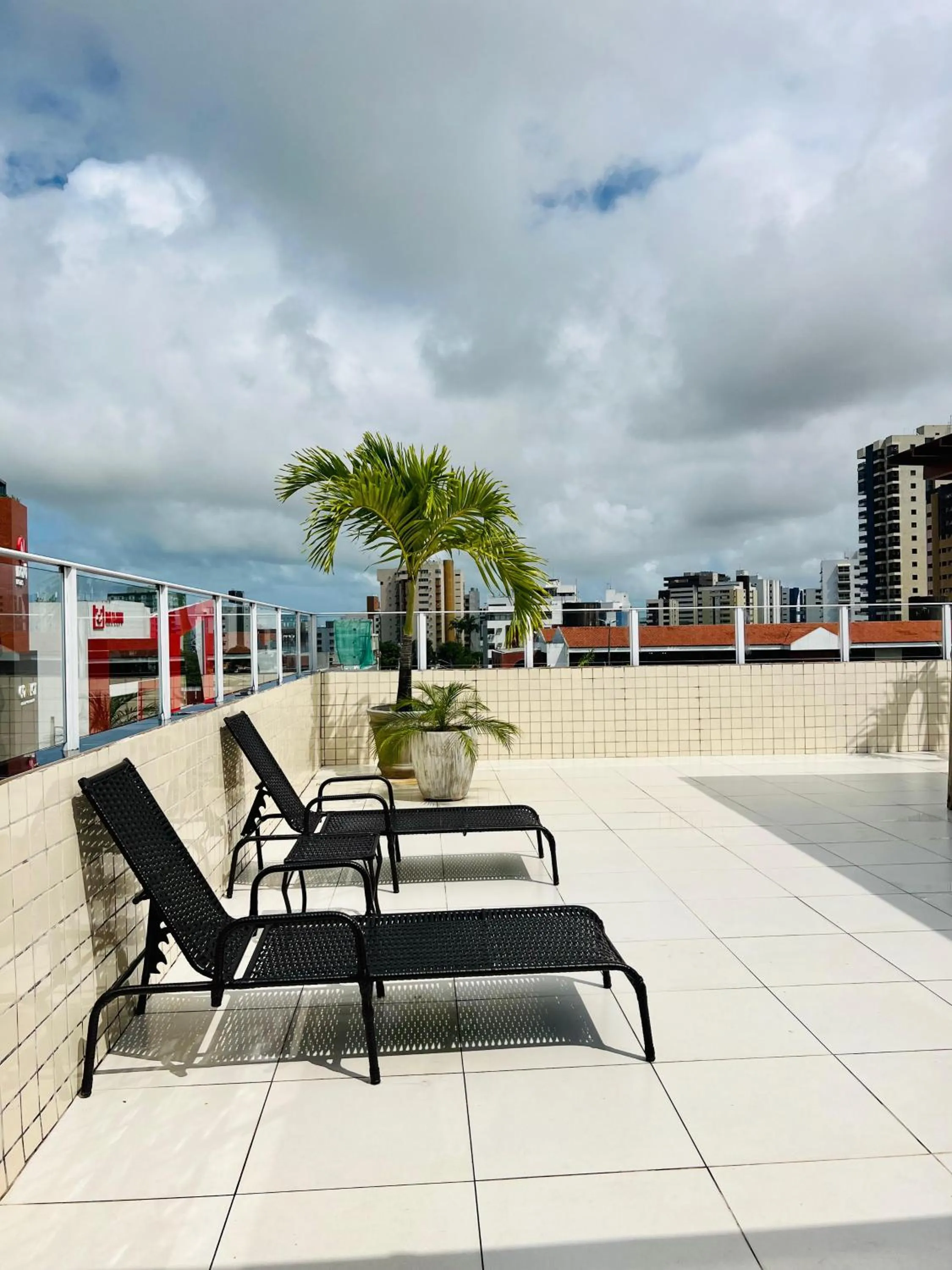 Balcony/Terrace in Hotel Pousada Kairos Manaira