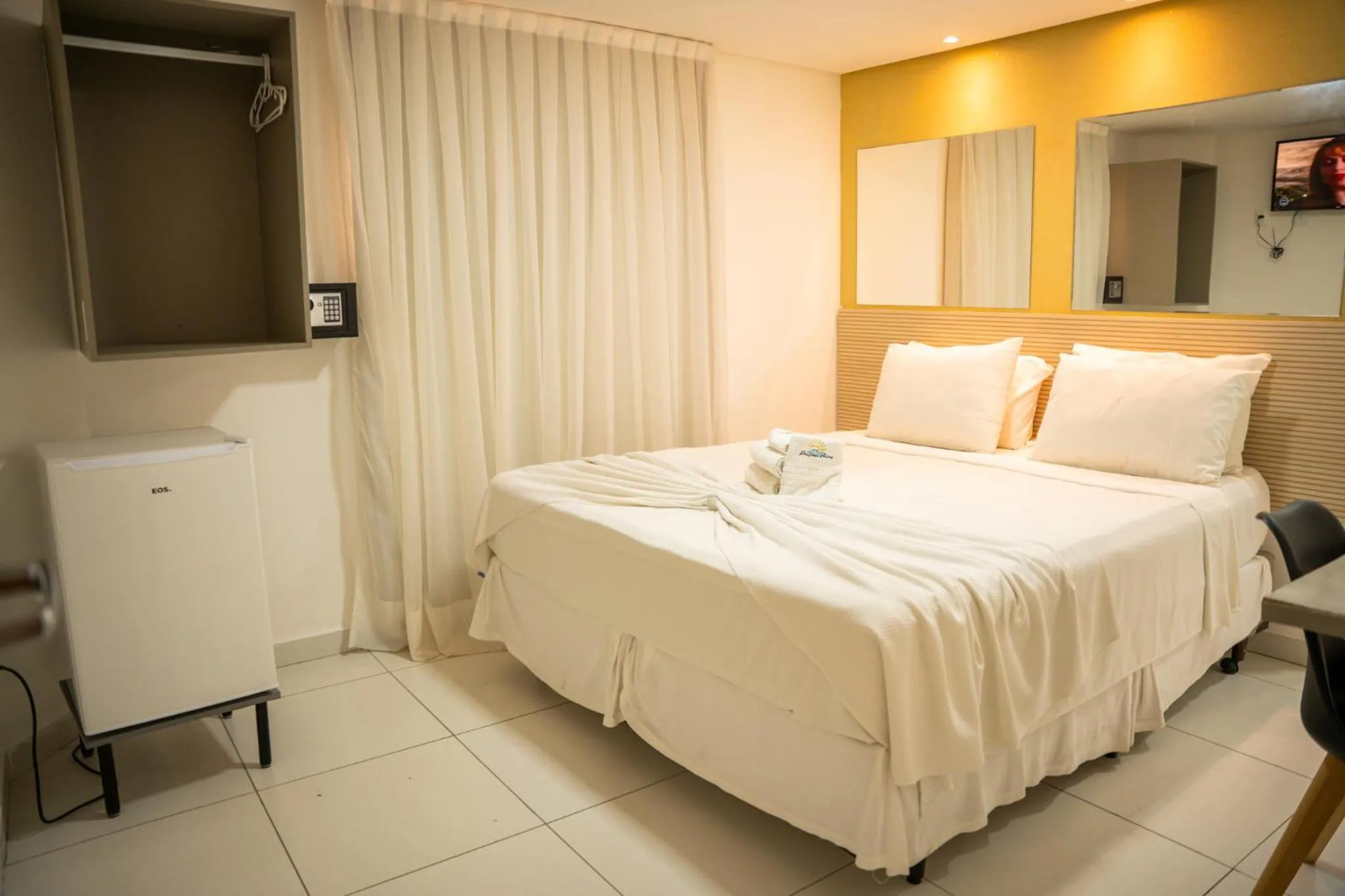 Bed in Hotel Pousada Kairos Manaira