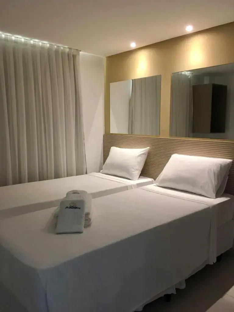 Bed in Hotel Pousada Kairos Manaira Bed in Hotel Pousada Kairos Manaira