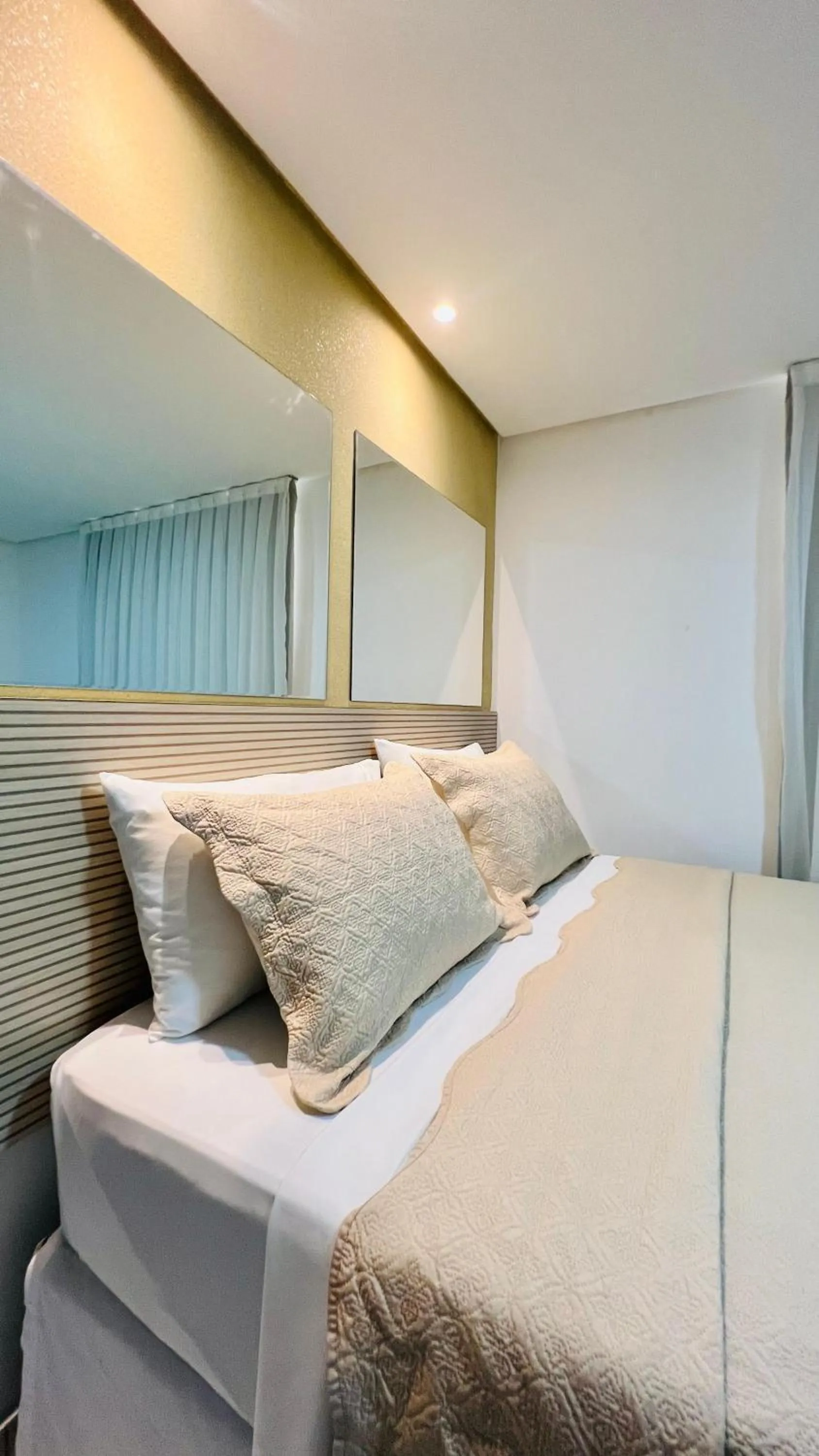 Bed in Hotel Pousada Kairos Manaira