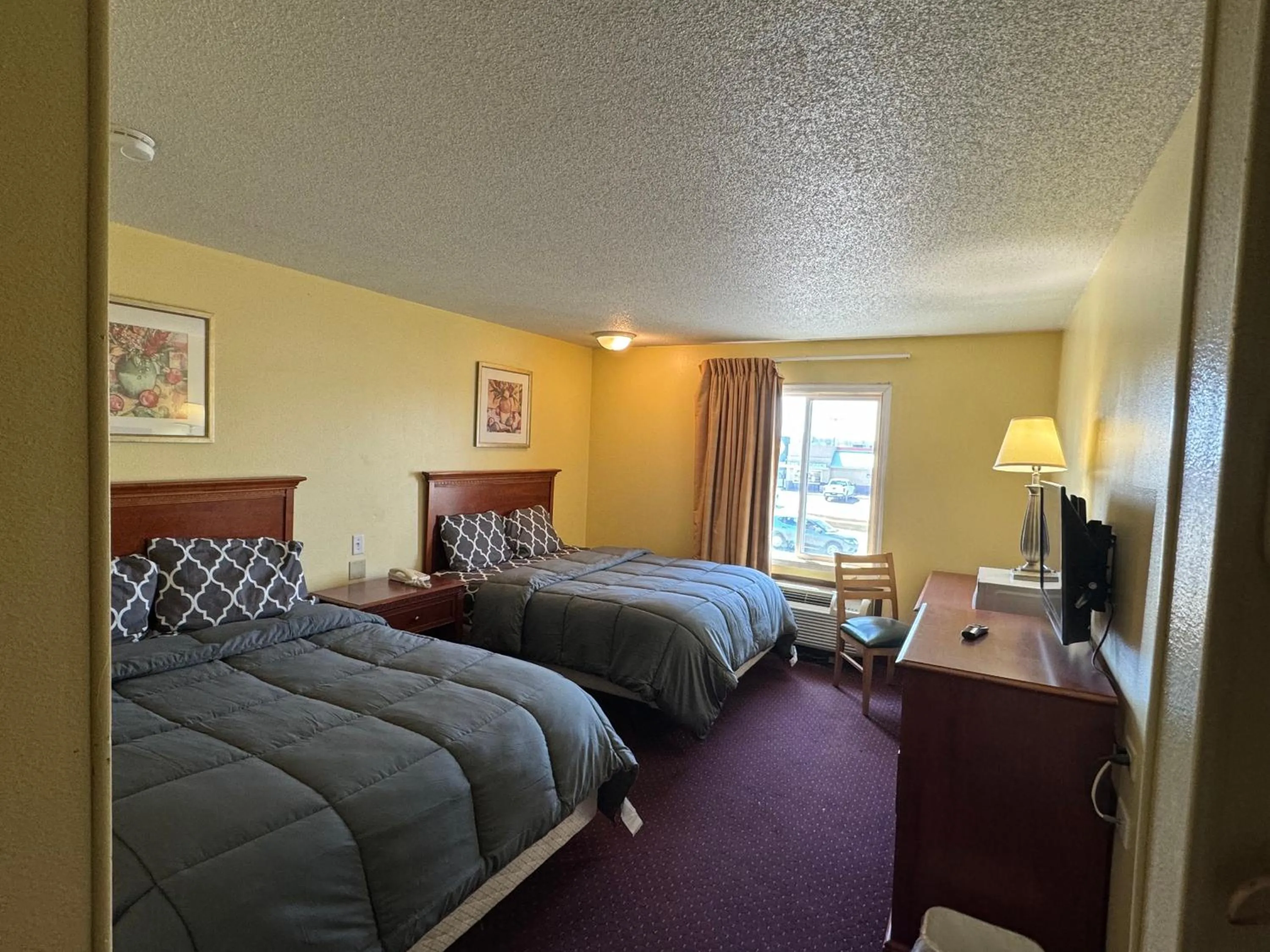 Bed in The Sage Hotel