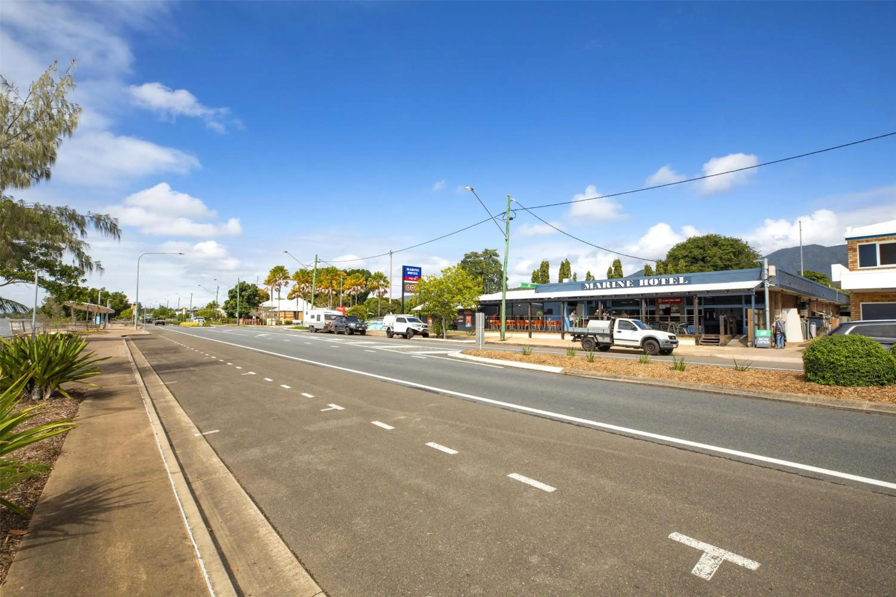 Property building in Nightcap at Marine Hotel Cardwell