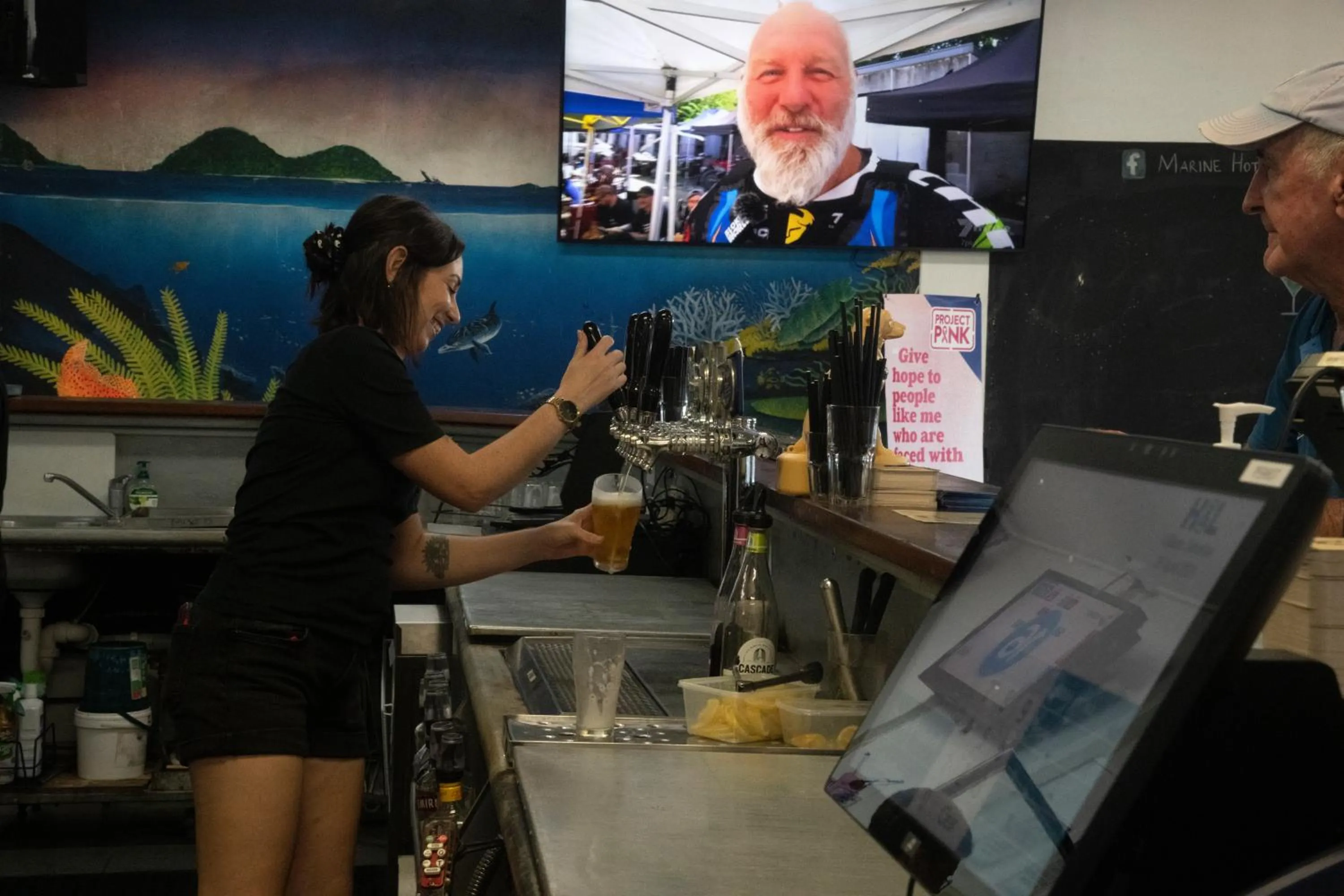 Lounge or bar in Nightcap at Marine Hotel Cardwell
