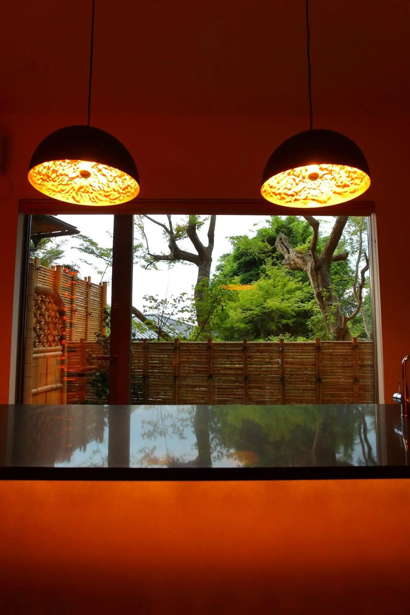 kitchen in Sanjoubou Sansou villa