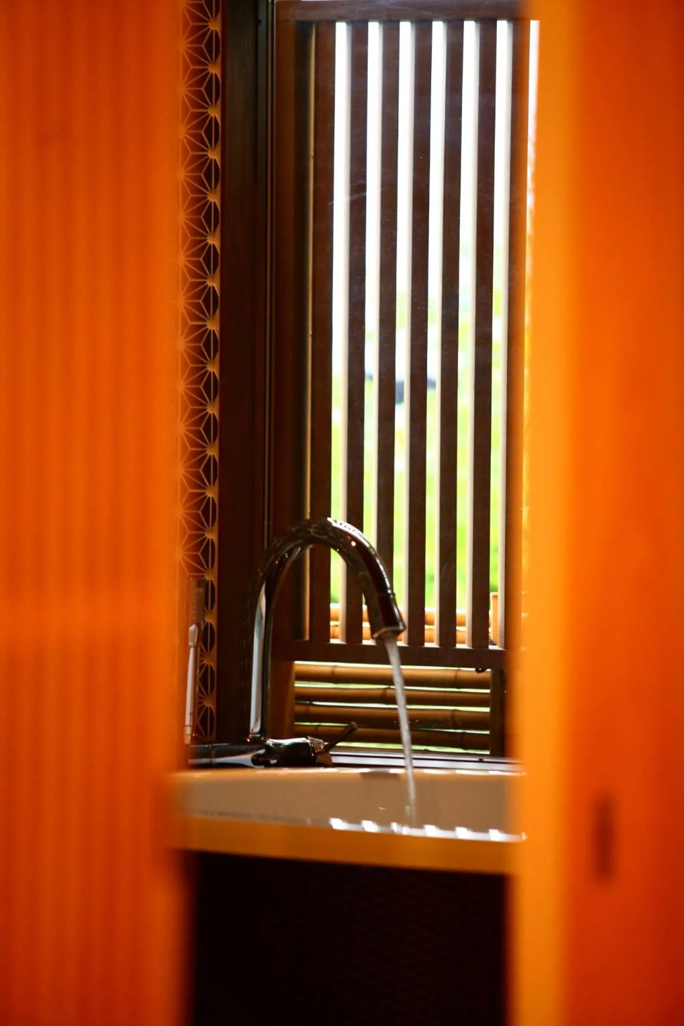 Decorative detail in Sanjoubou Sansou villa