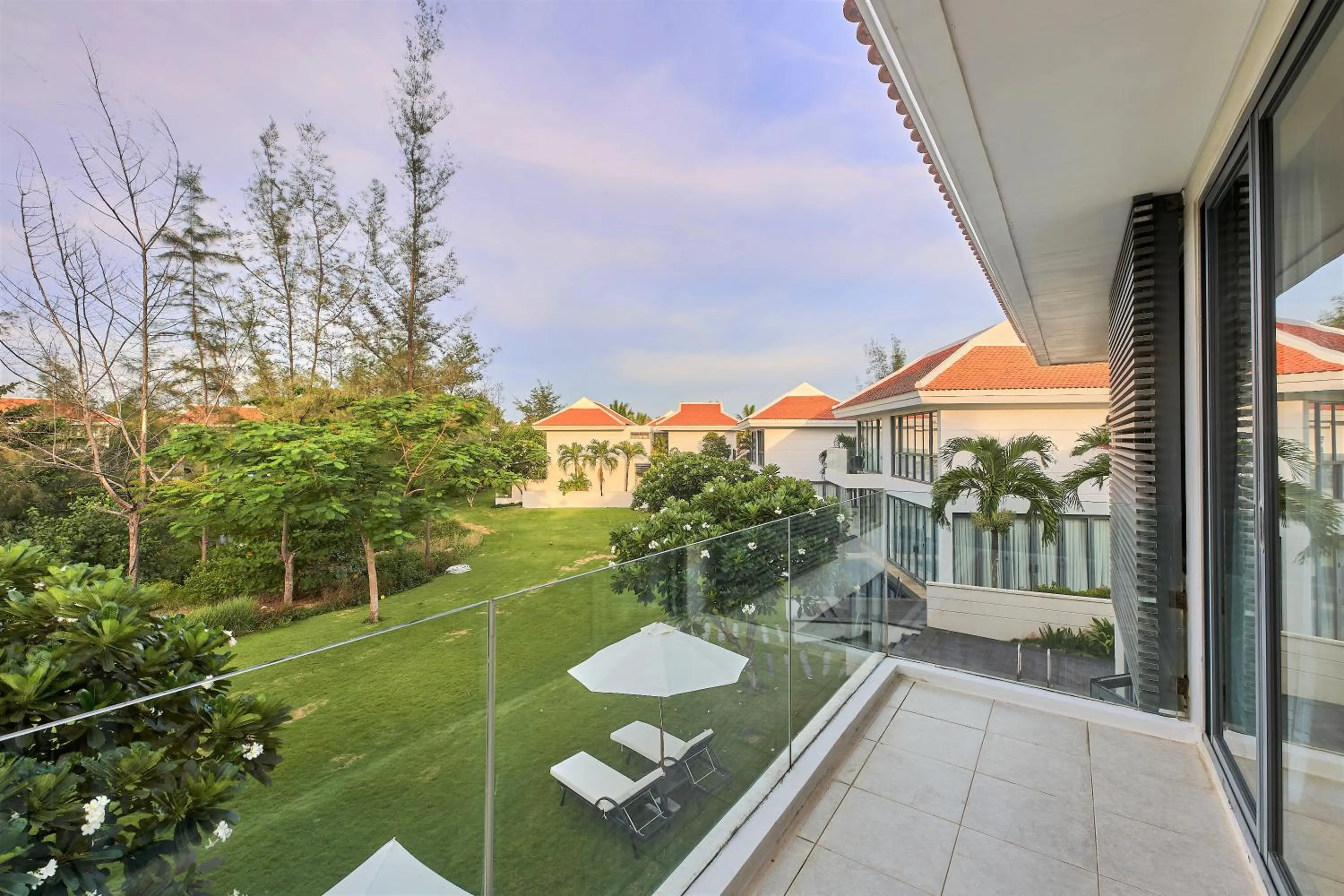 Balcony/Terrace in Memories Holiday beach villa Da Nang