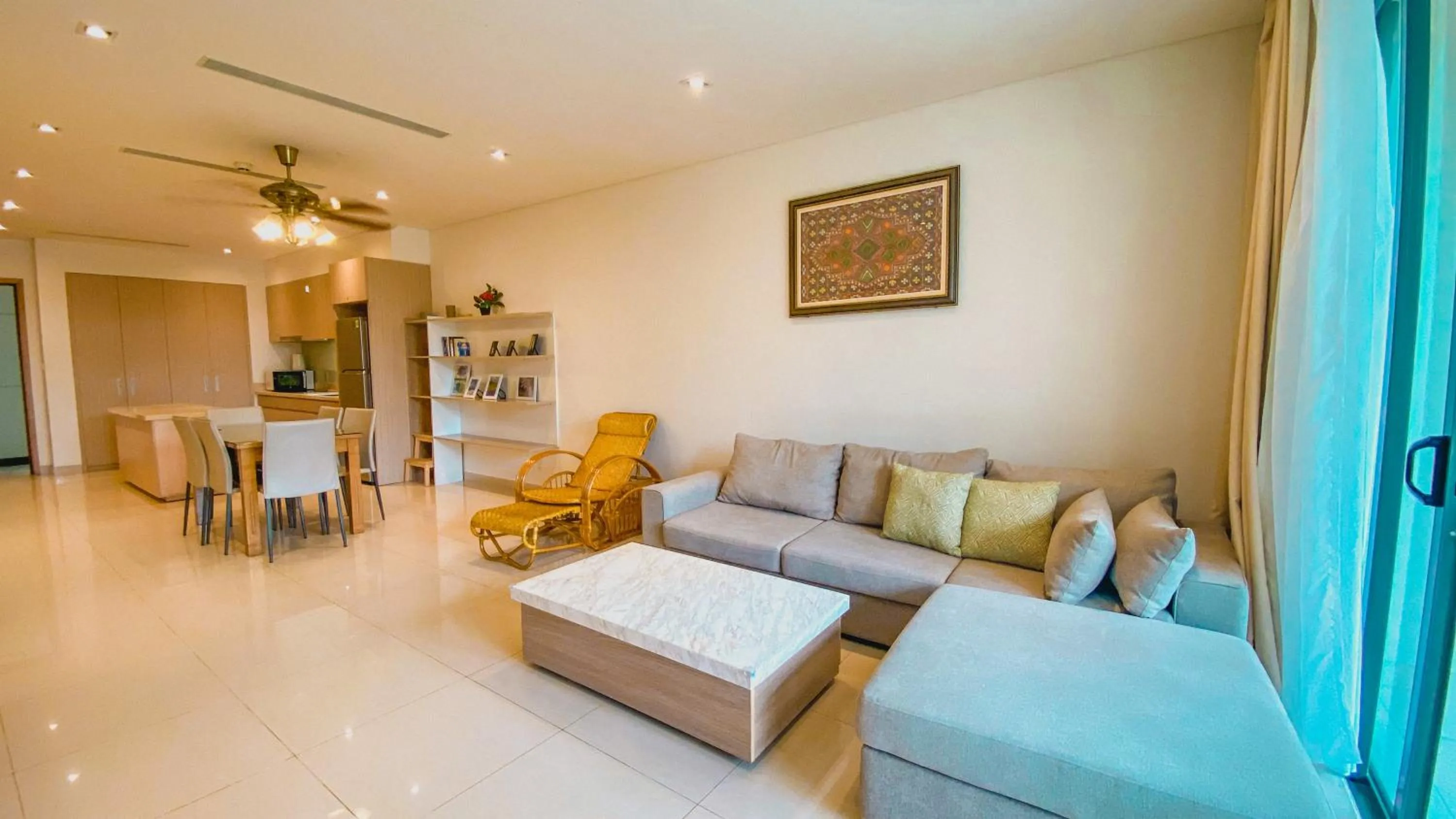 Living room in Memories Holiday beach villa Da Nang