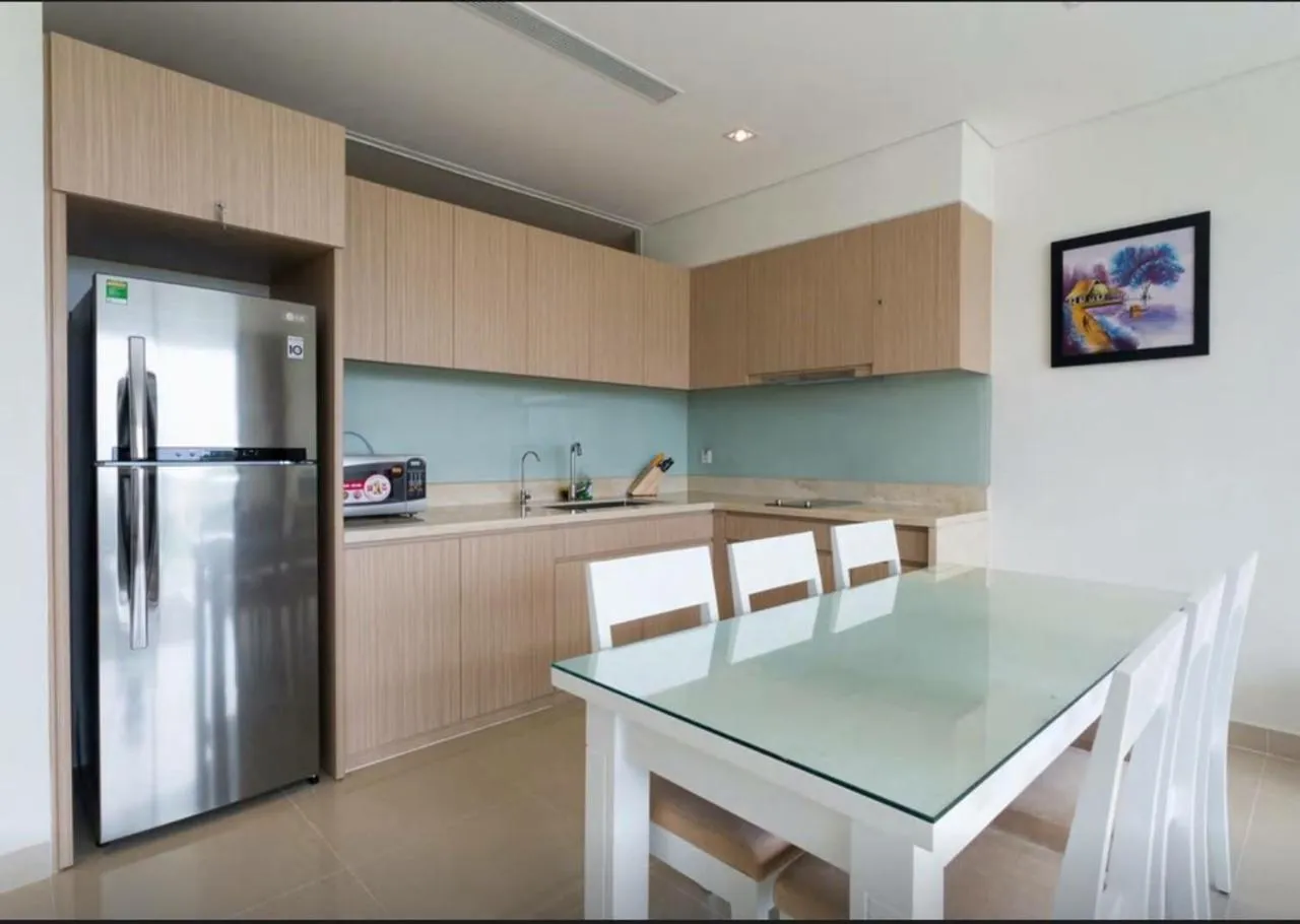 stove in Memories Holiday beach villa Da Nang