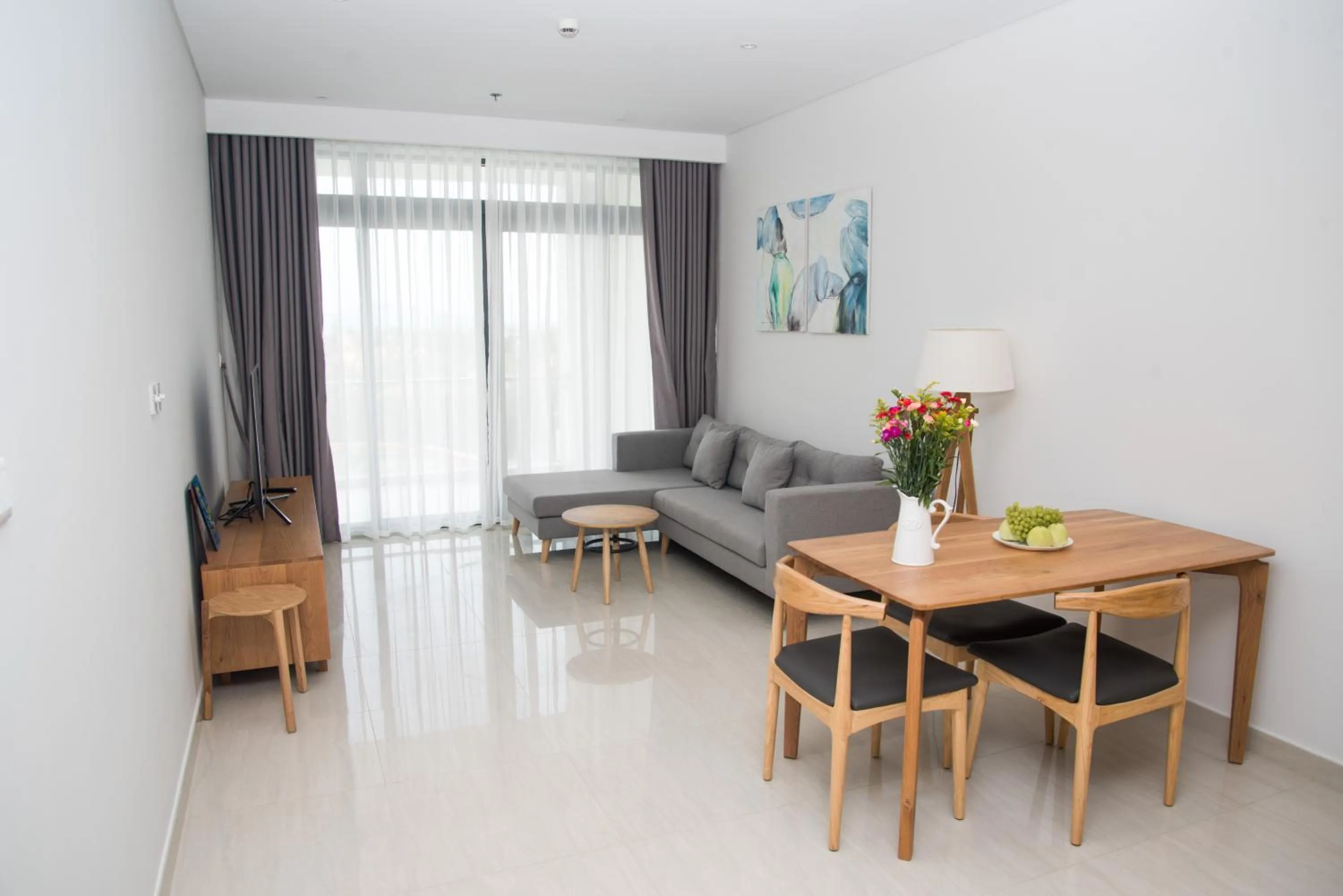 TV and multimedia in Memories Holiday beach villa Da Nang