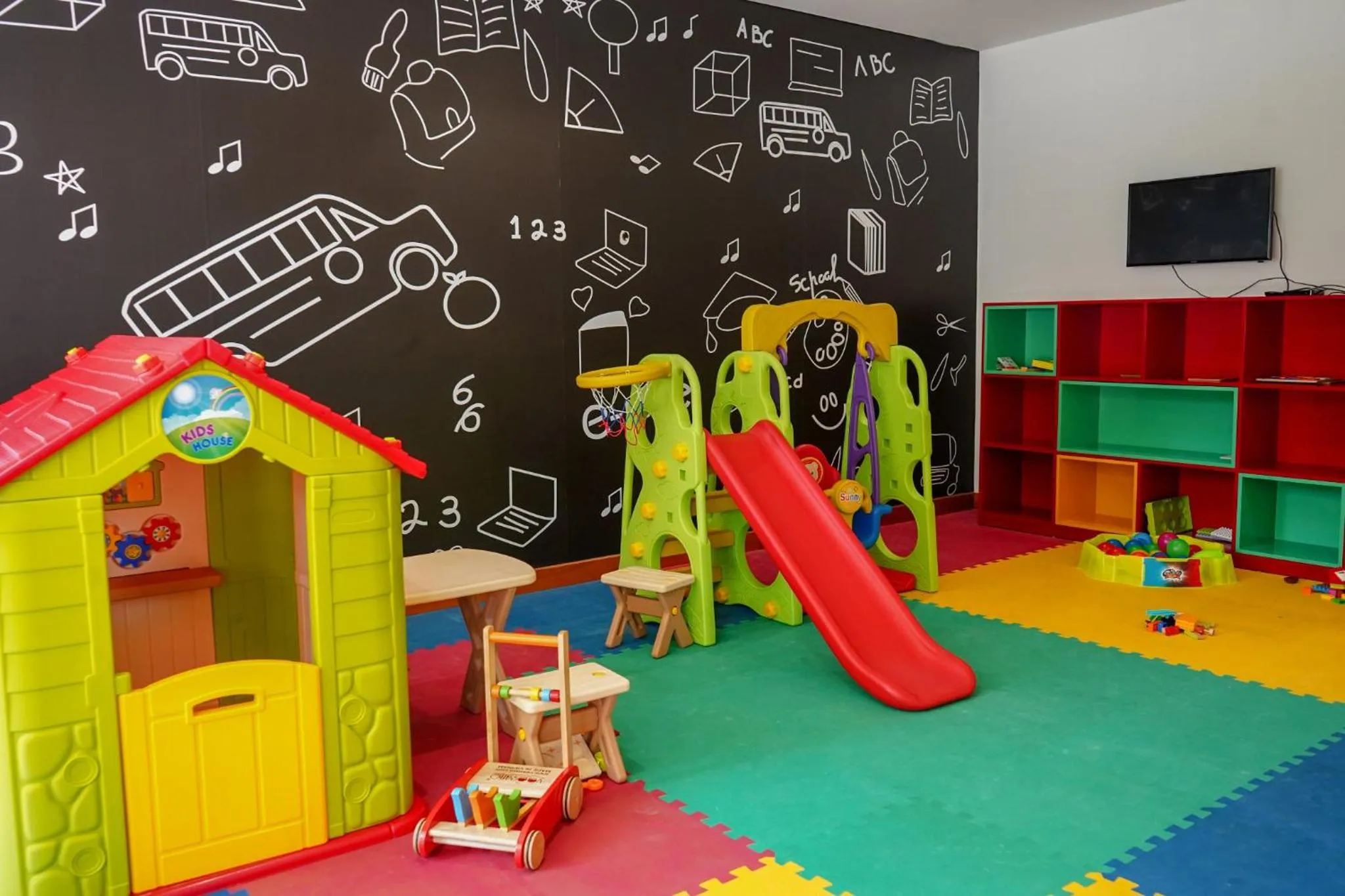 Kids's club in Memories Holiday beach villa Da Nang