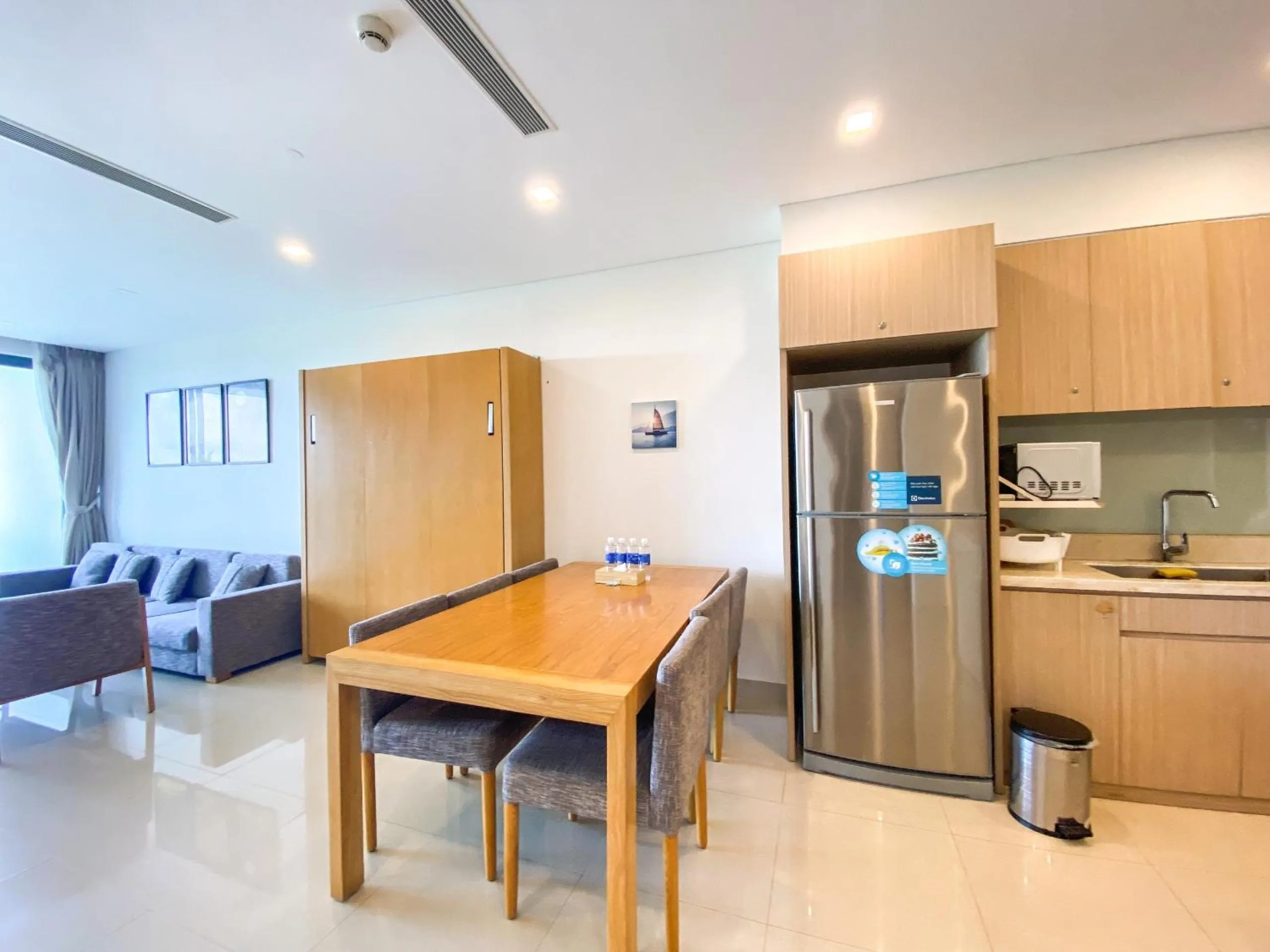 Kitchen or kitchenette in Memories Holiday beach villa Da Nang