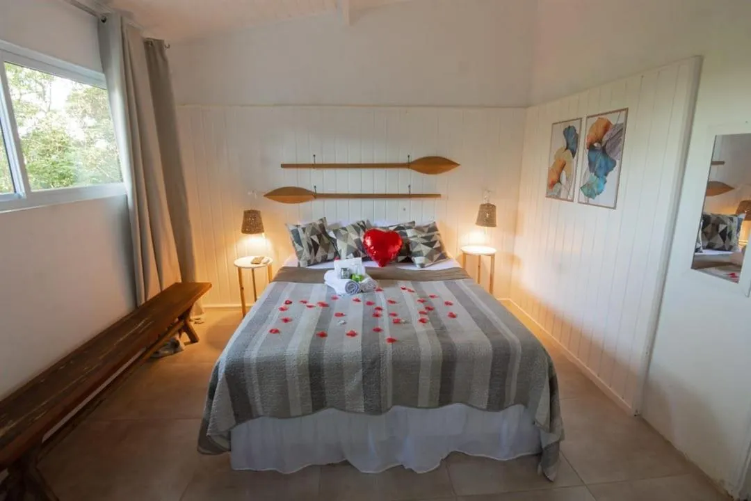 Bed in BOSQUE TOQUE TOQUE Pousada