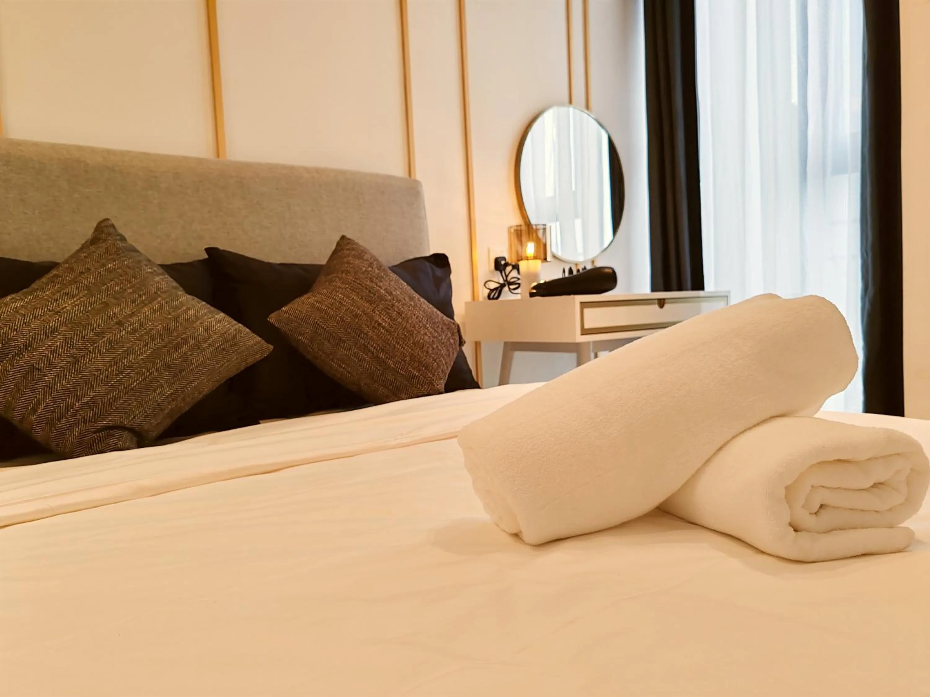 Bed in The Axon Bukit Bintang by SMOVF BNB