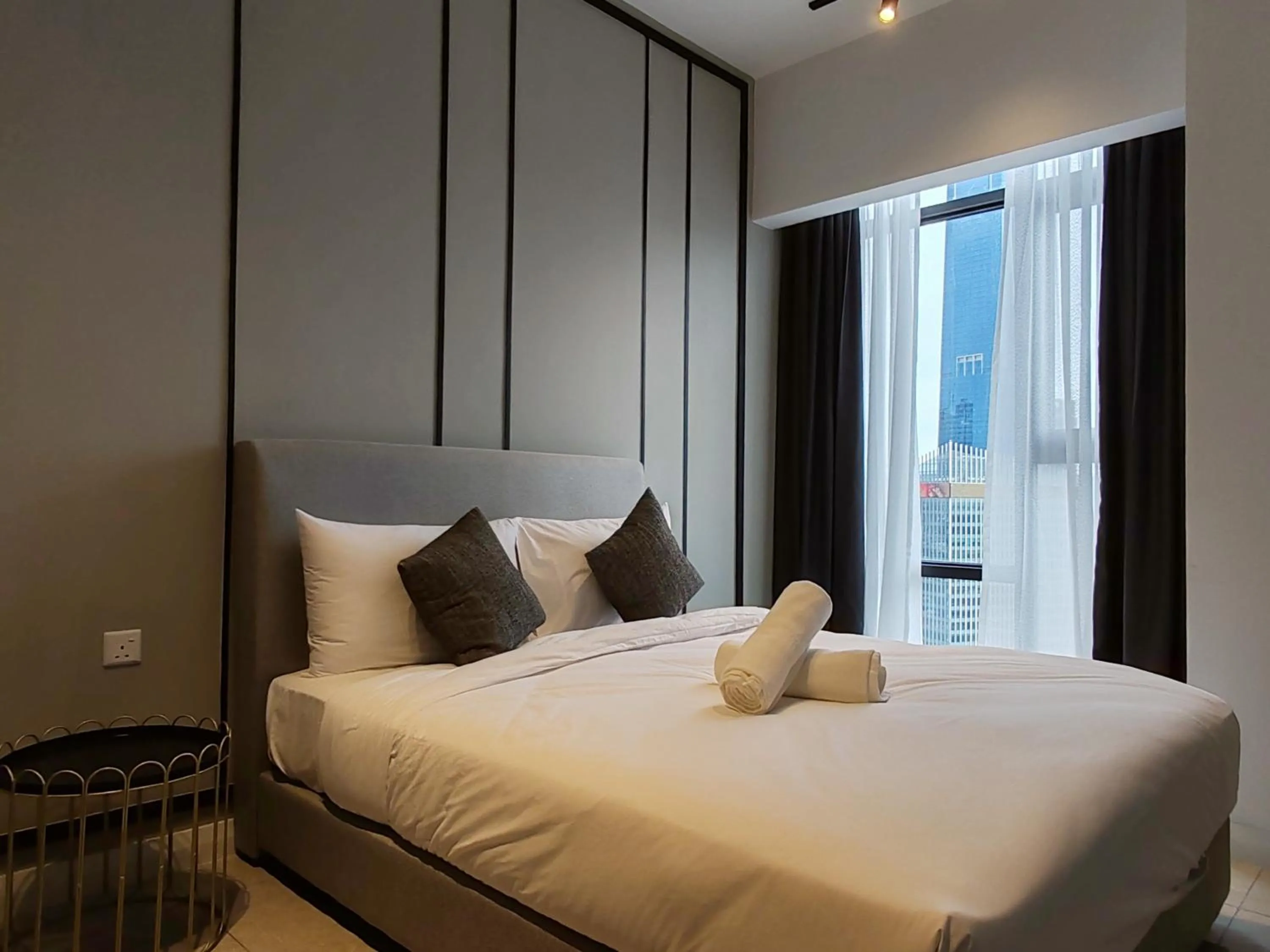 Bed in The Axon Bukit Bintang by SMOVF BNB