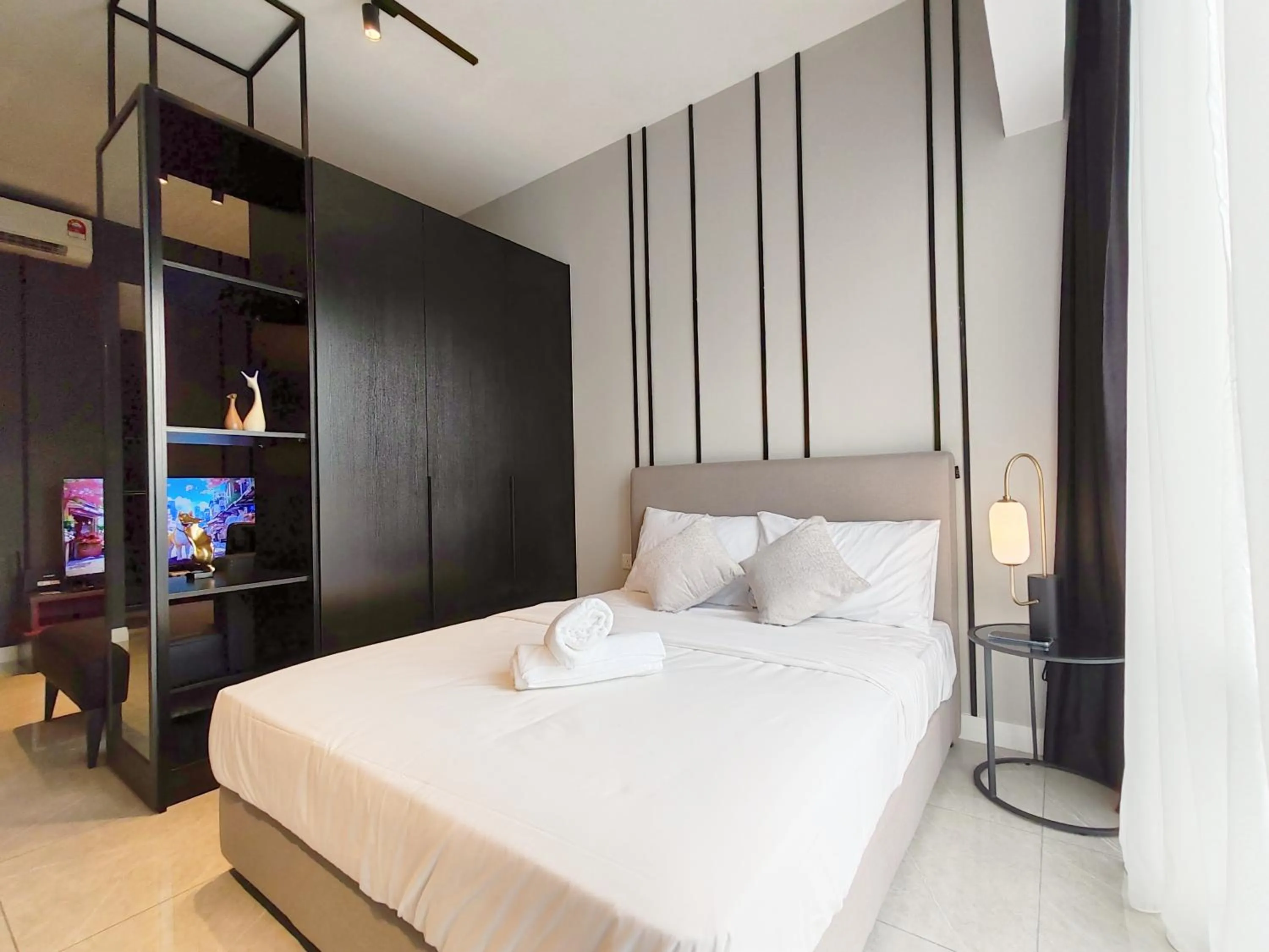 Bed in The Axon Bukit Bintang by SMOVF BNB
