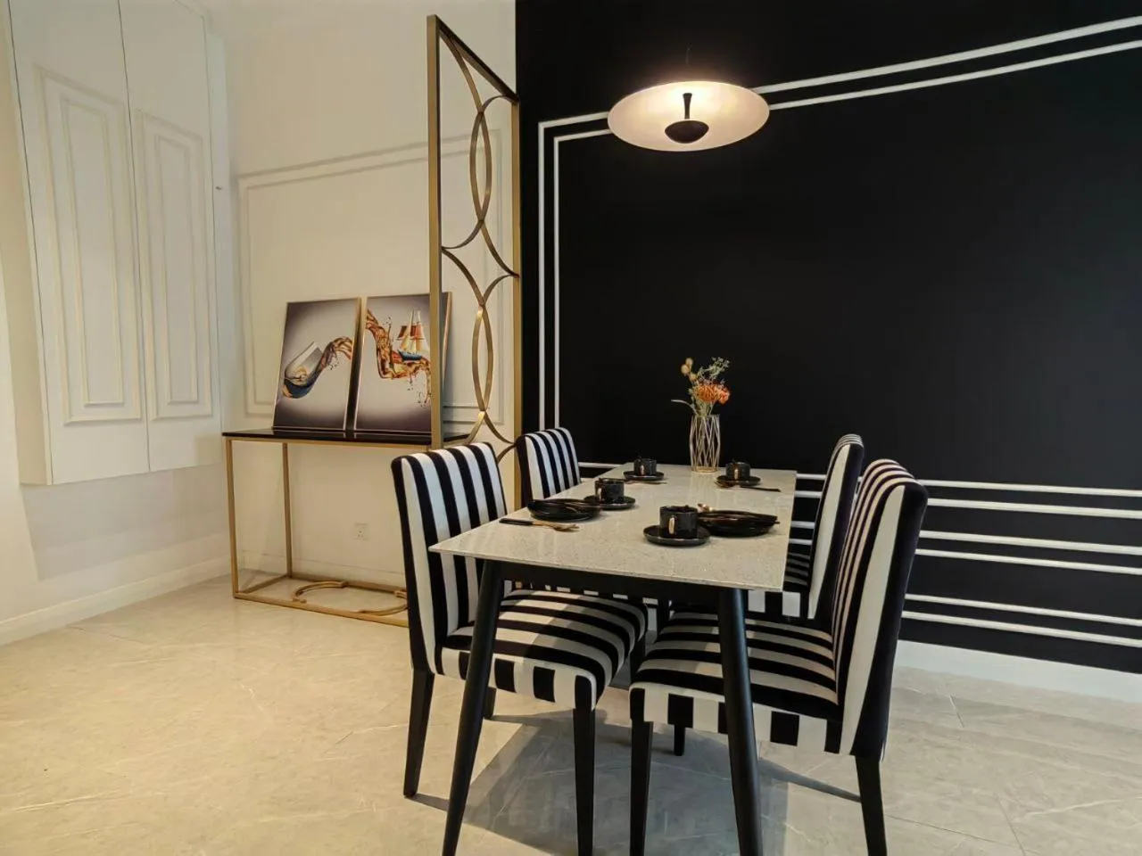 Seating area in The Axon Bukit Bintang by SMOVF BNB