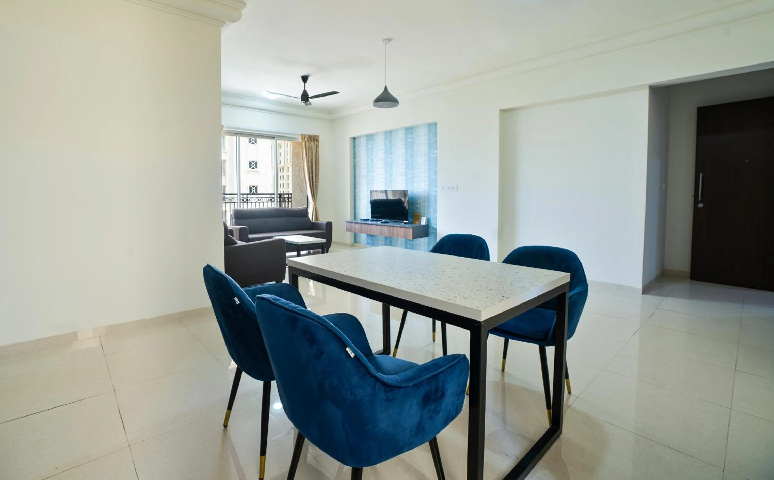 Living room in Apartel by Aarin - Oragadam