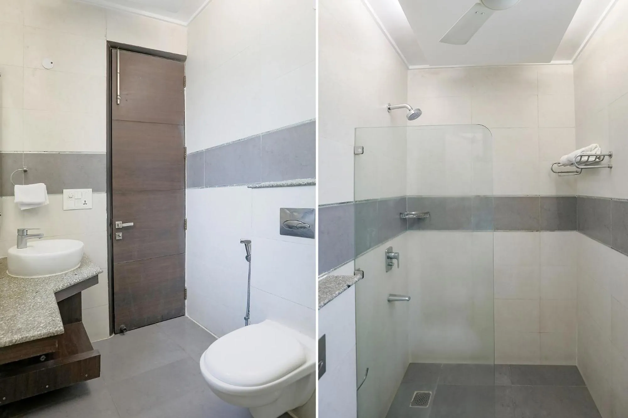 Bathroom in FabHotel Rivlet Residency