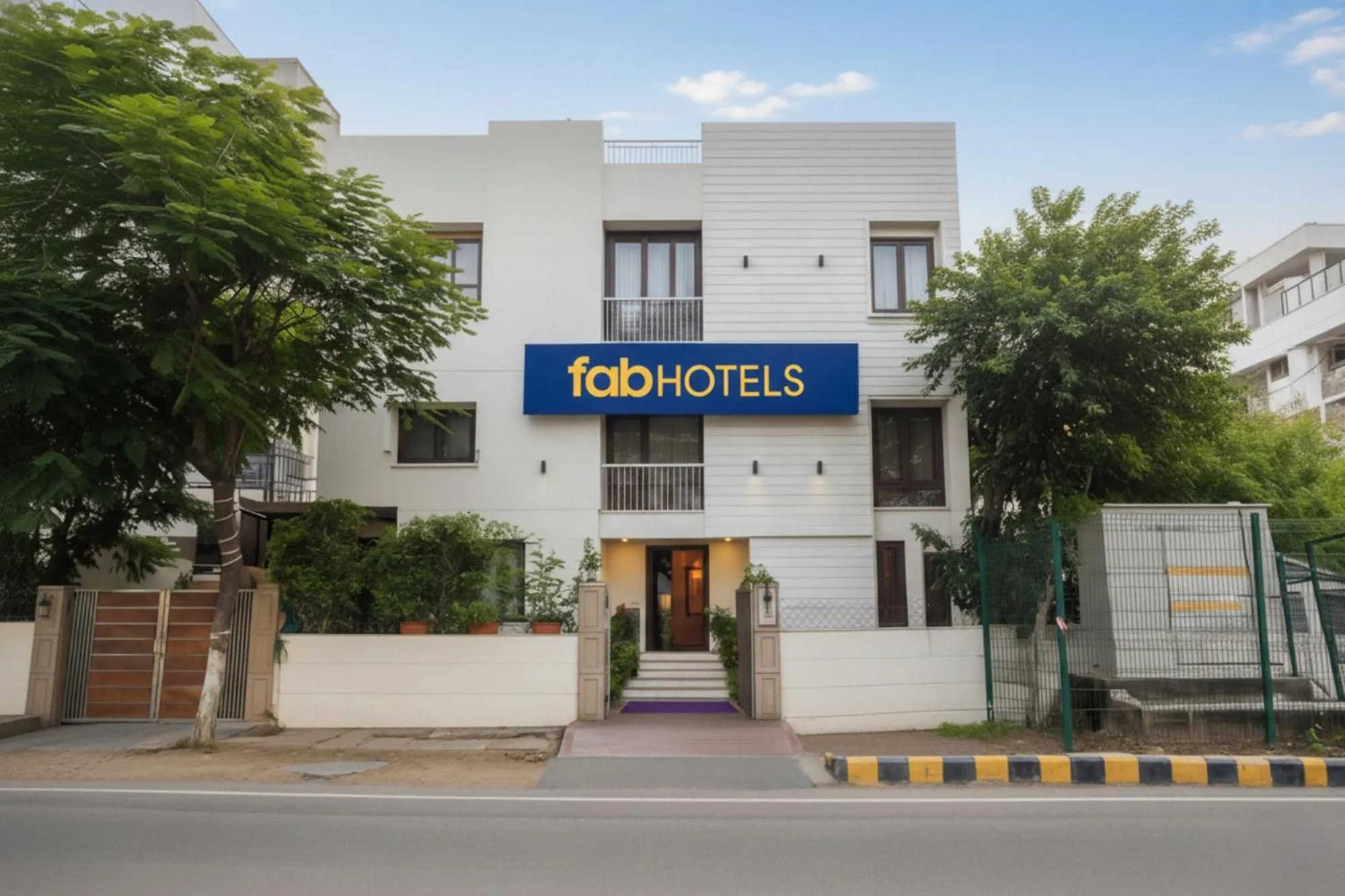 Property building in FabHotel Rivlet Residency