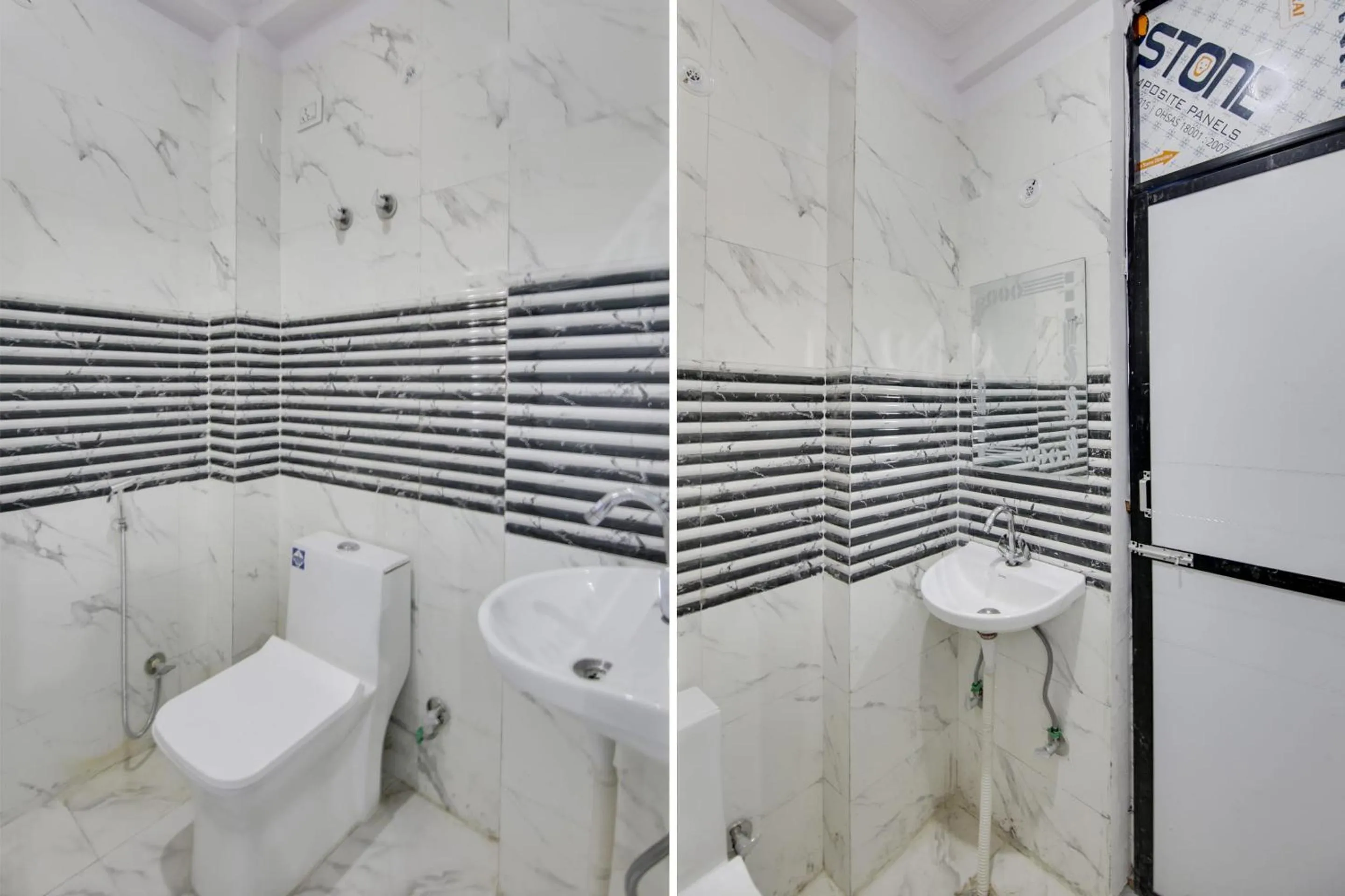 Bathroom in Hotel O Happy Stay