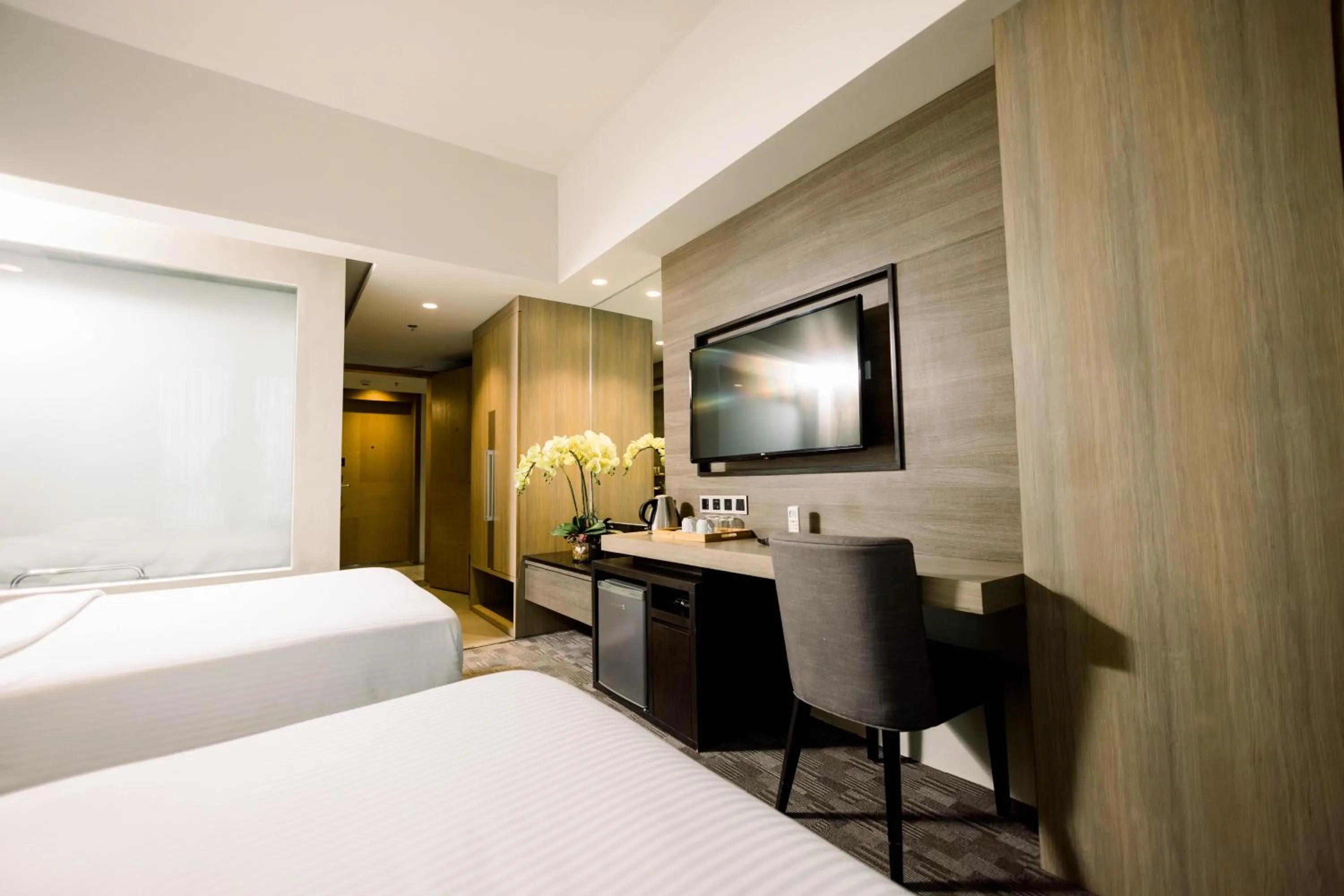 Bedroom, Bed in Sotogrande Hotel Katipunan