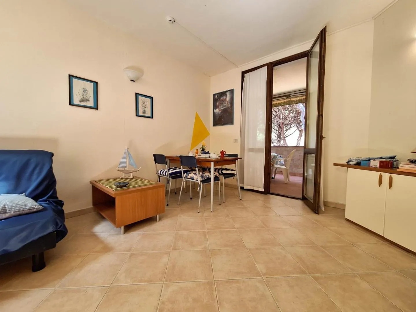 Living room in Pineta Azzurra