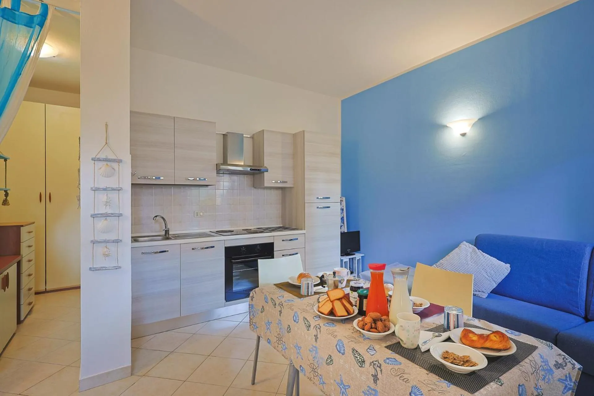 Kitchen or kitchenette in Pineta Azzurra