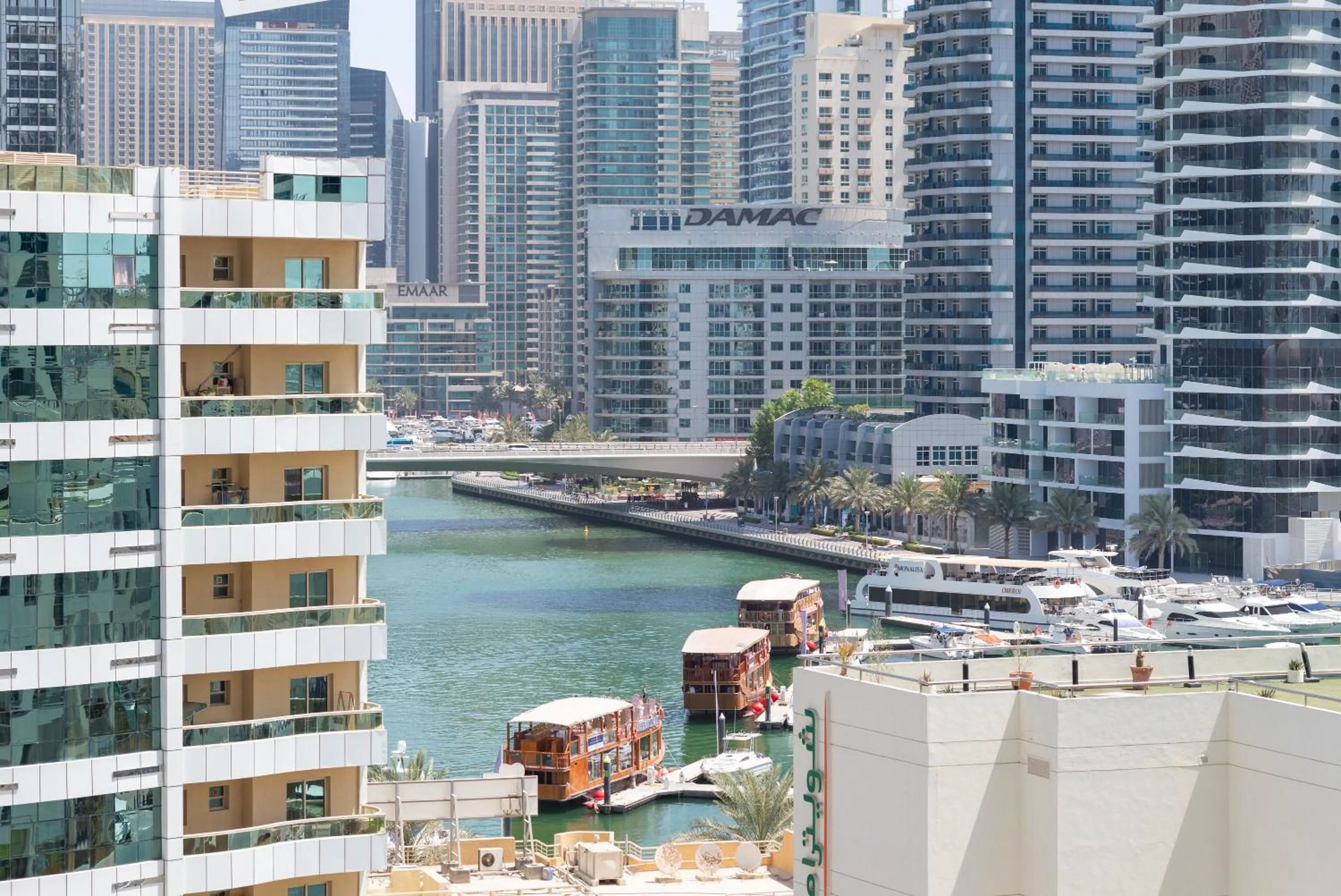 Lake view in Marco Polo - Studio with Marina View, Huge Balcony in Marina