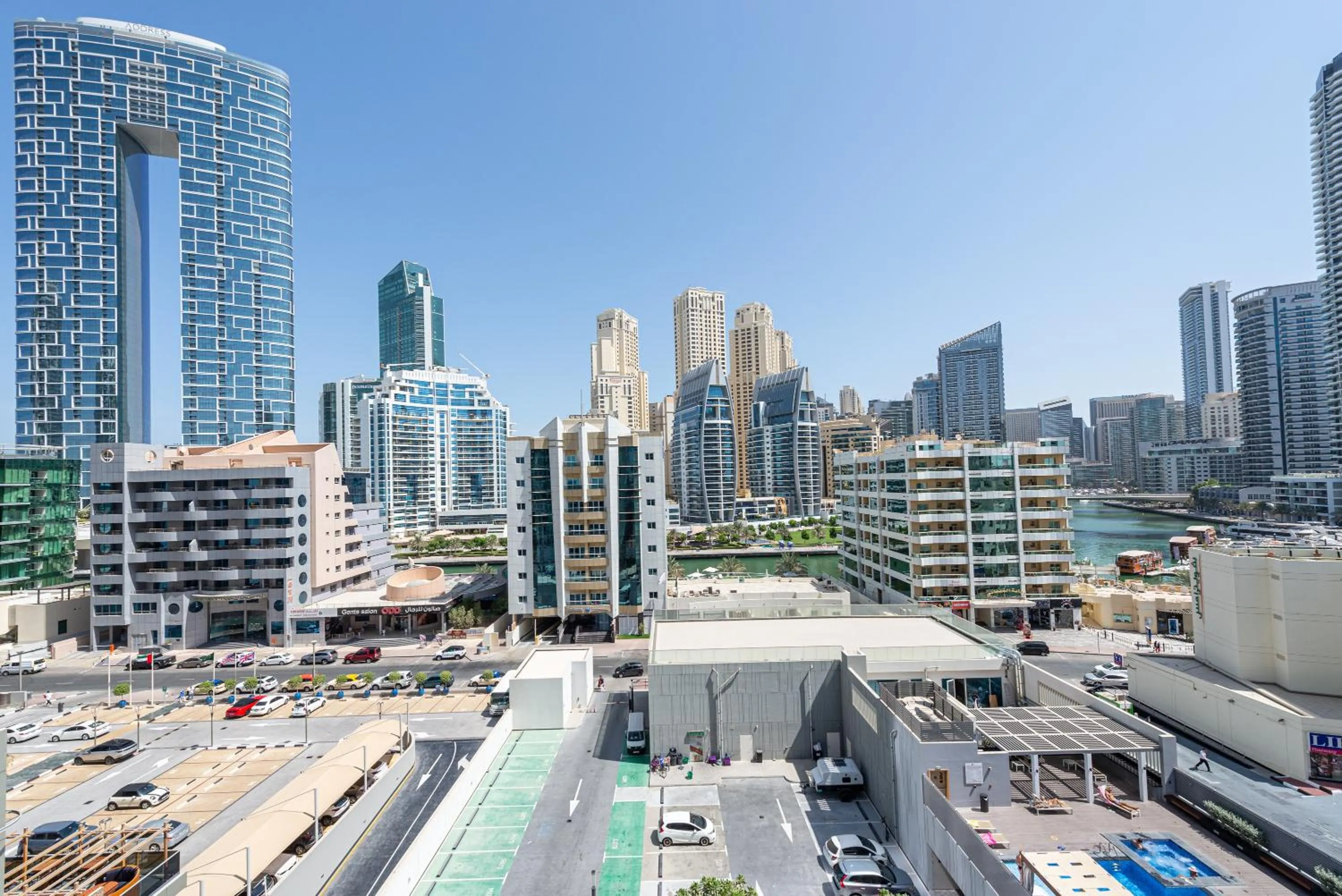 City view in Marco Polo - Studio with Marina View, Huge Balcony in Marina