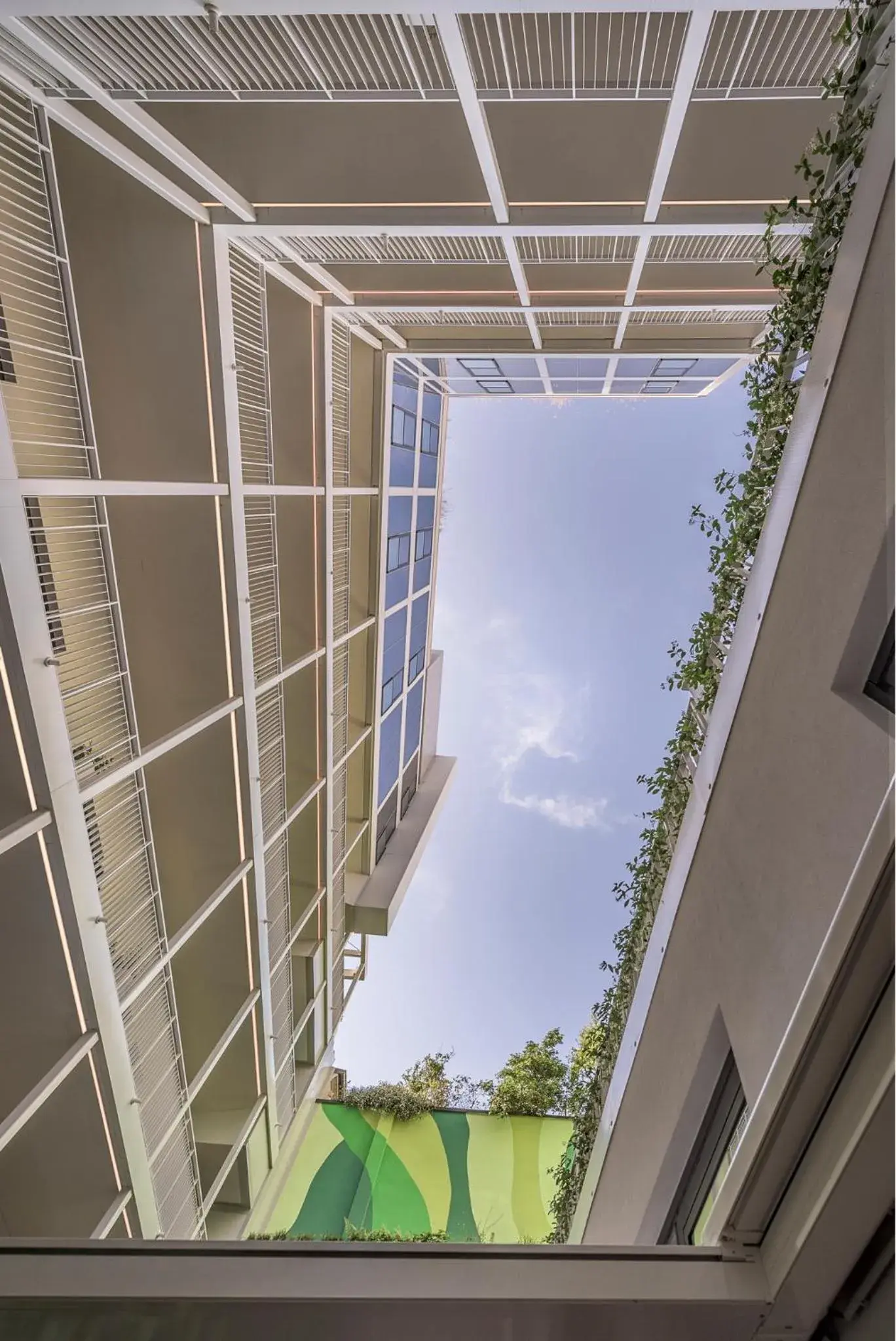 Inner courtyard view in Palazzo Viridis Inner courtyard view in Palazzo Viridis