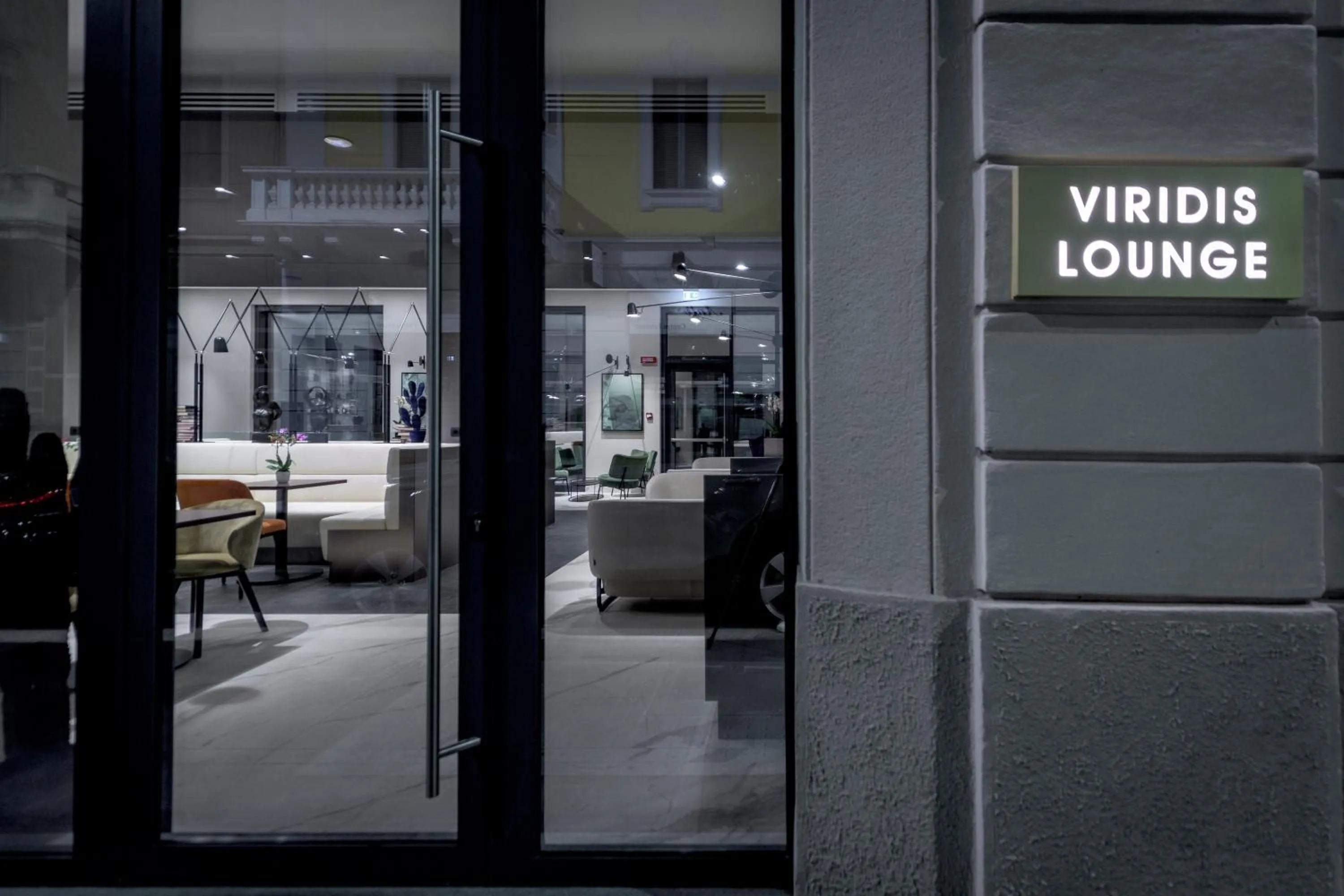 Lounge or bar in Palazzo Viridis