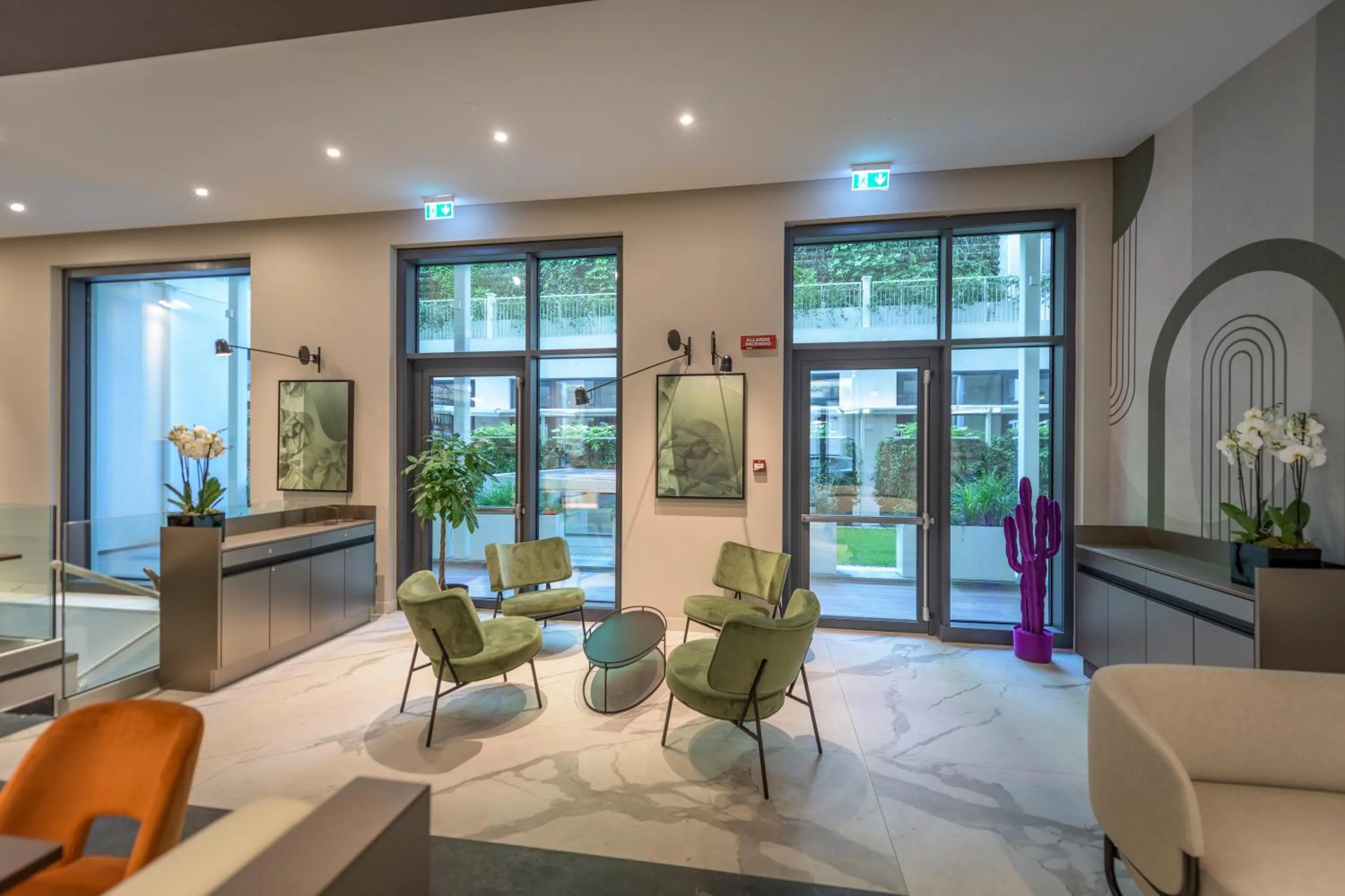 Lounge or bar in Palazzo Viridis