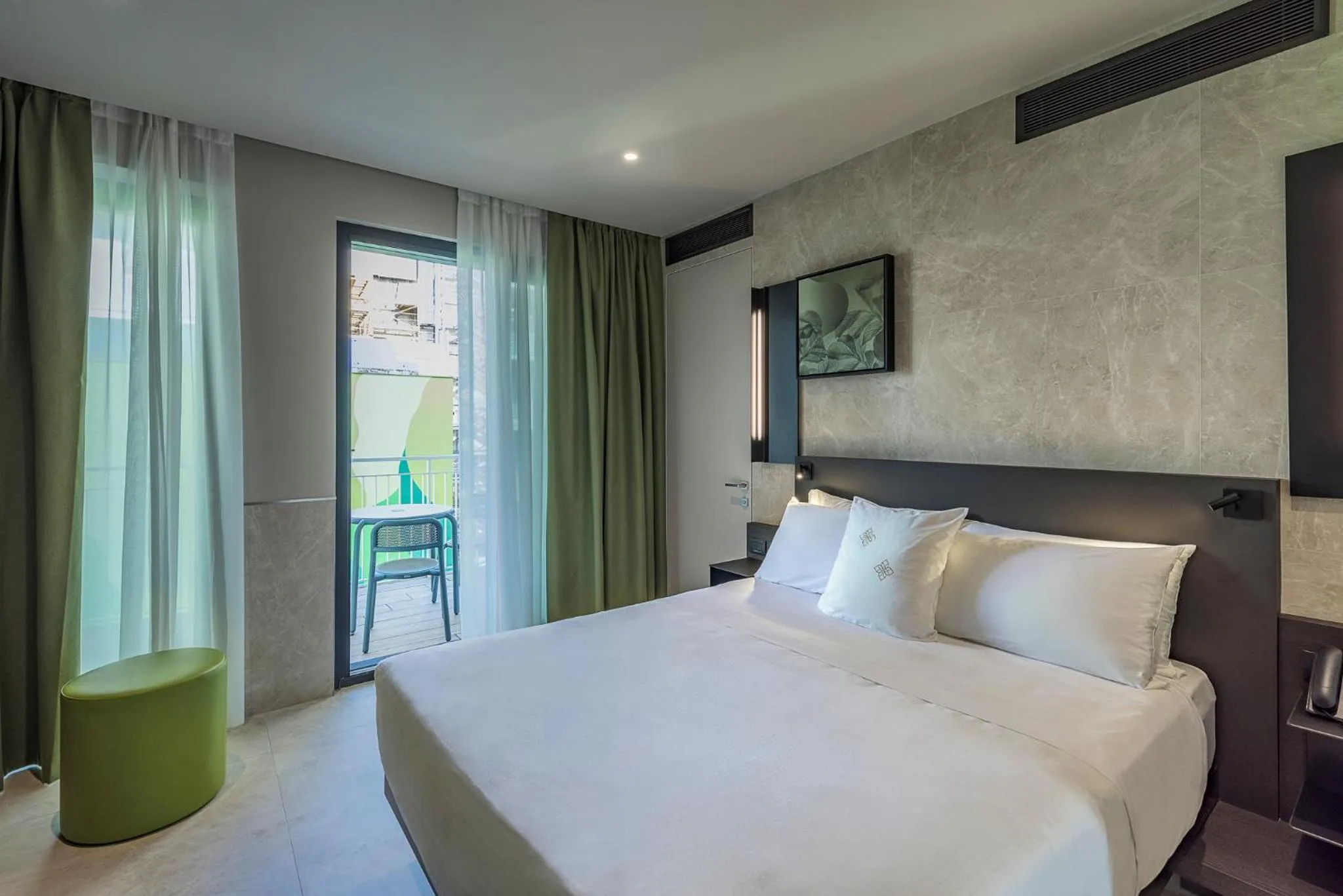 Bedroom, Bed in Palazzo Viridis