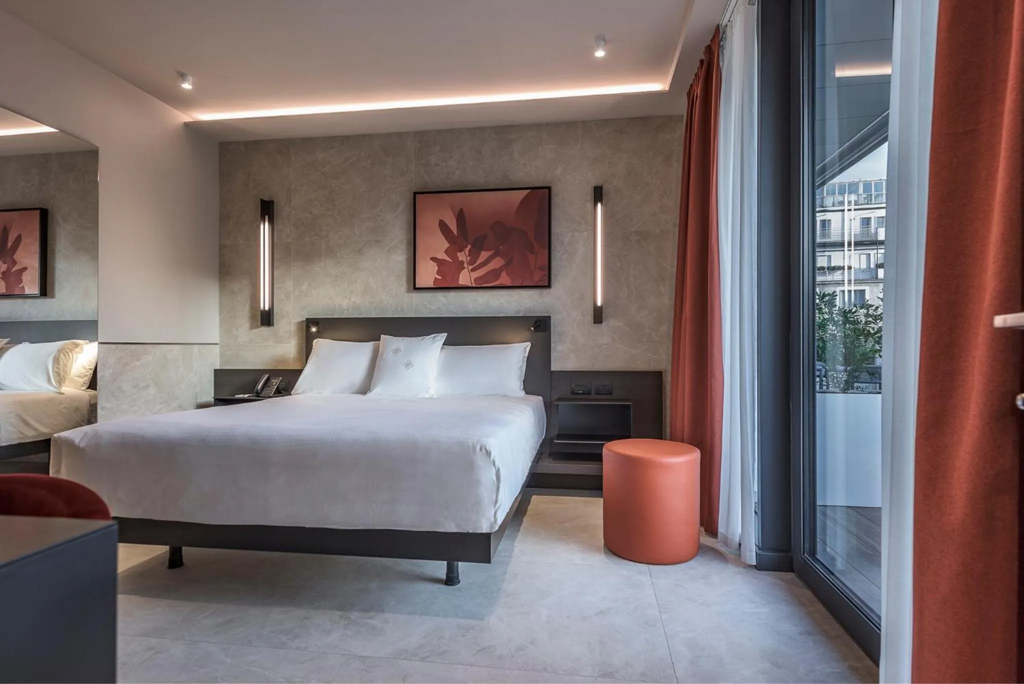 Bedroom, Bed in Palazzo Viridis