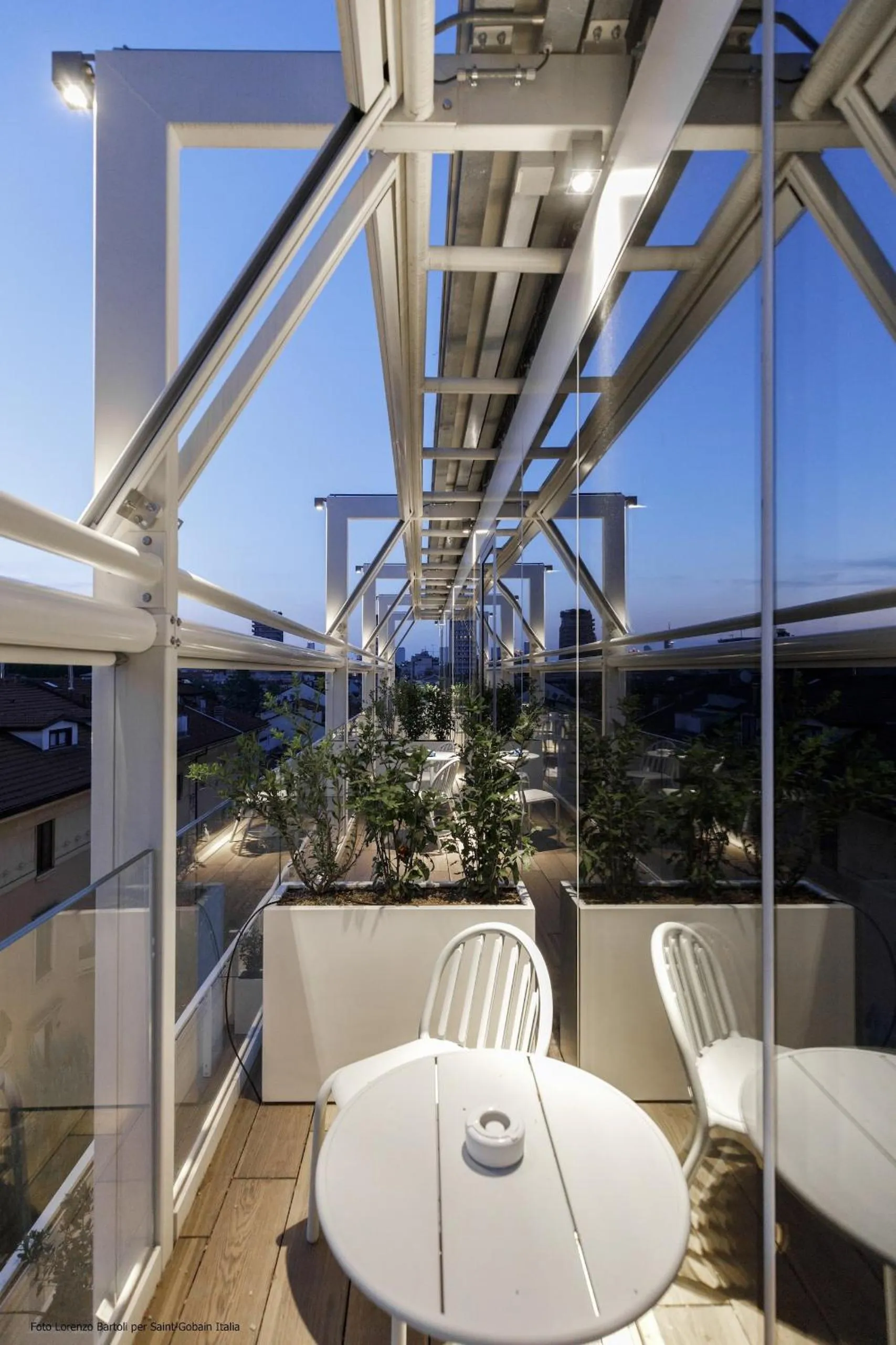 Balcony/Terrace in Palazzo Viridis
