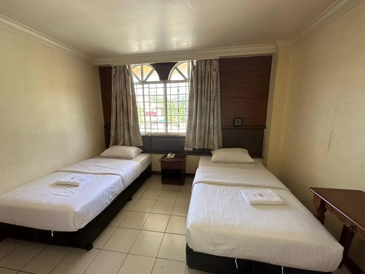 Bed in Lady Anne Hotel Sandkan