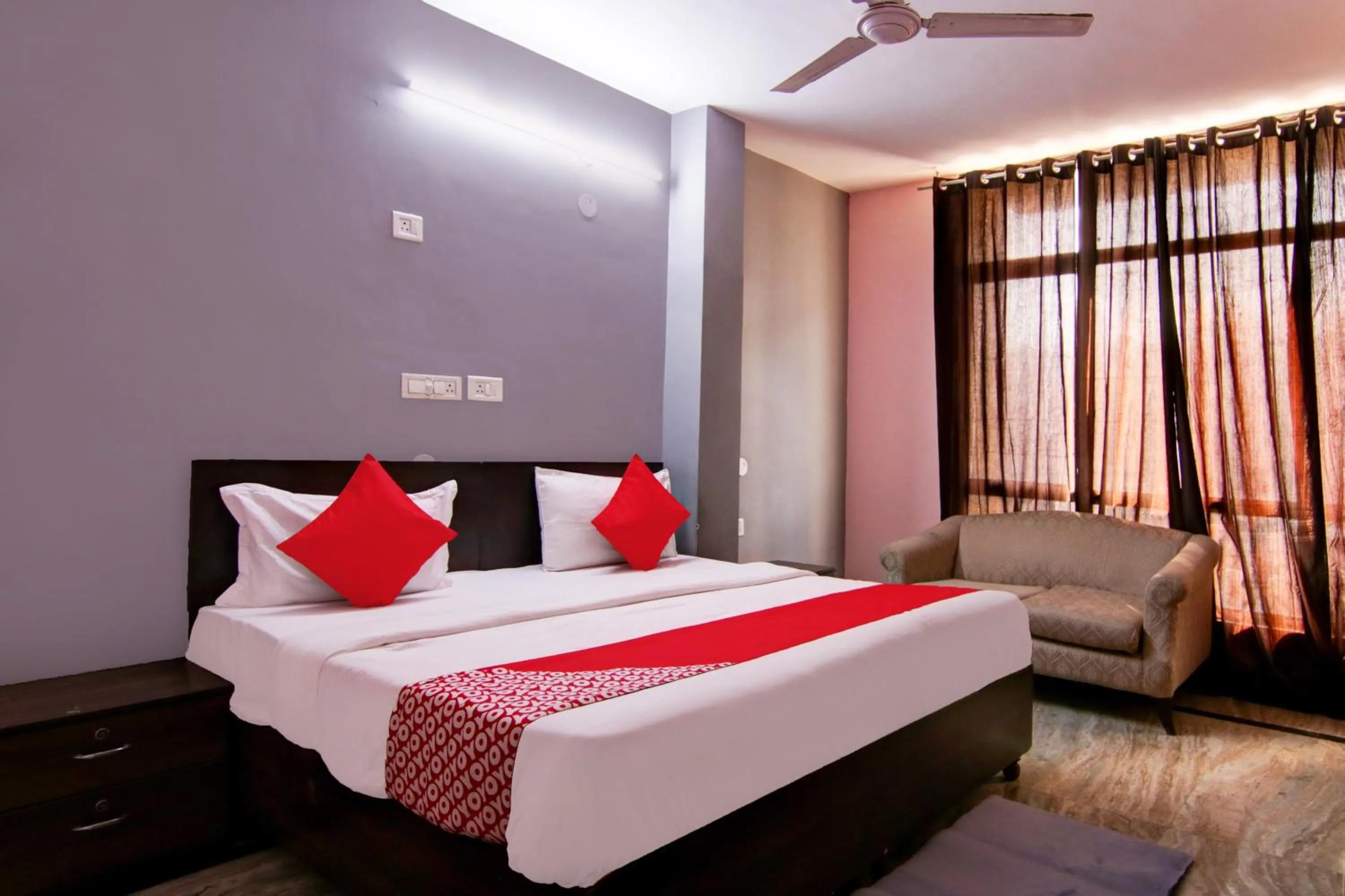 Bedroom in Hotel O Manya Stay