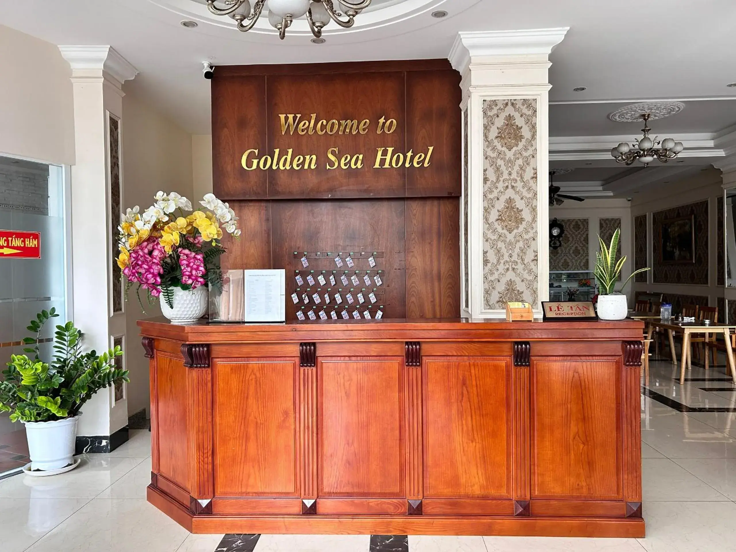 Lobby or reception in Biển Vàng Vũng Tàu Hotel Lobby or reception in Biển Vàng Vũng Tàu Hotel
