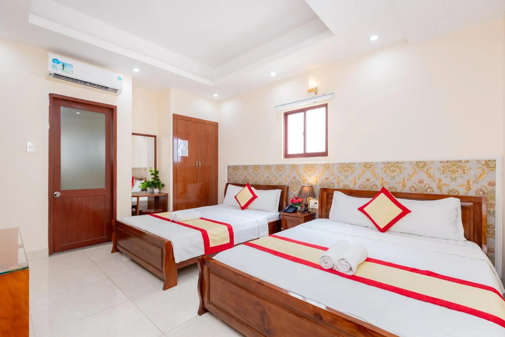 Bed in Biển Vàng Vũng Tàu Hotel