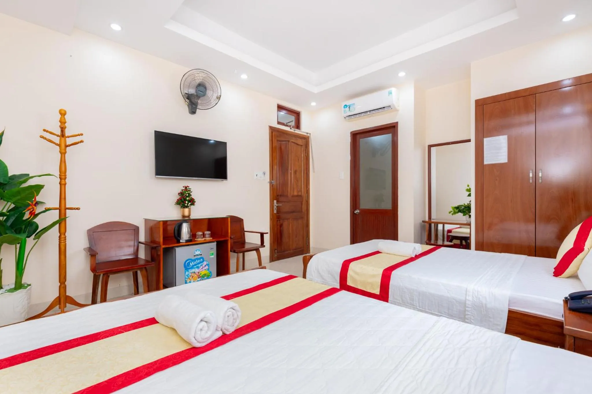 Bed in Biển Vàng Vũng Tàu Hotel