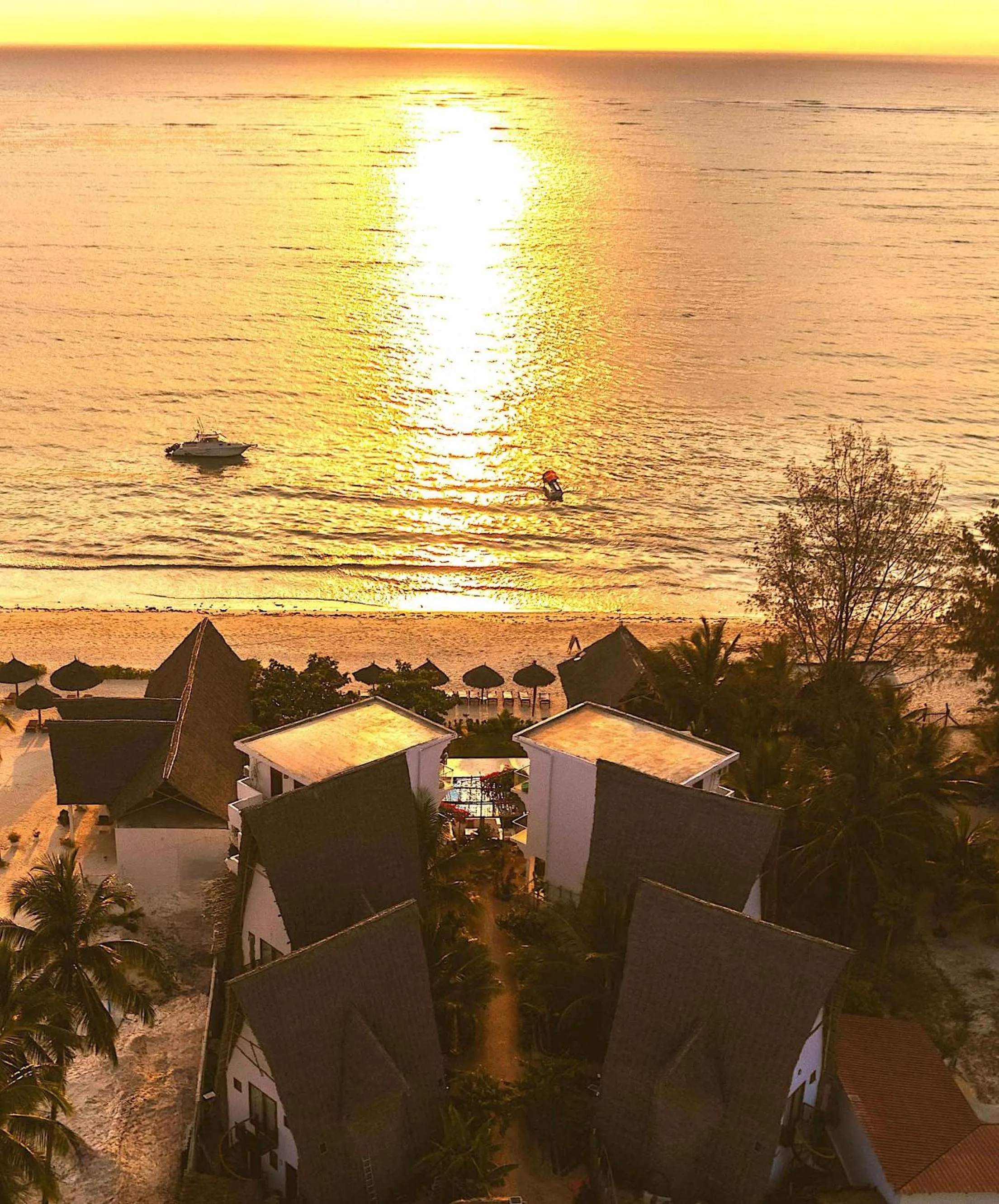 Balcony/Terrace in La Perla Beach Resort, Zanzibar - Your Beachfront Private Haven
