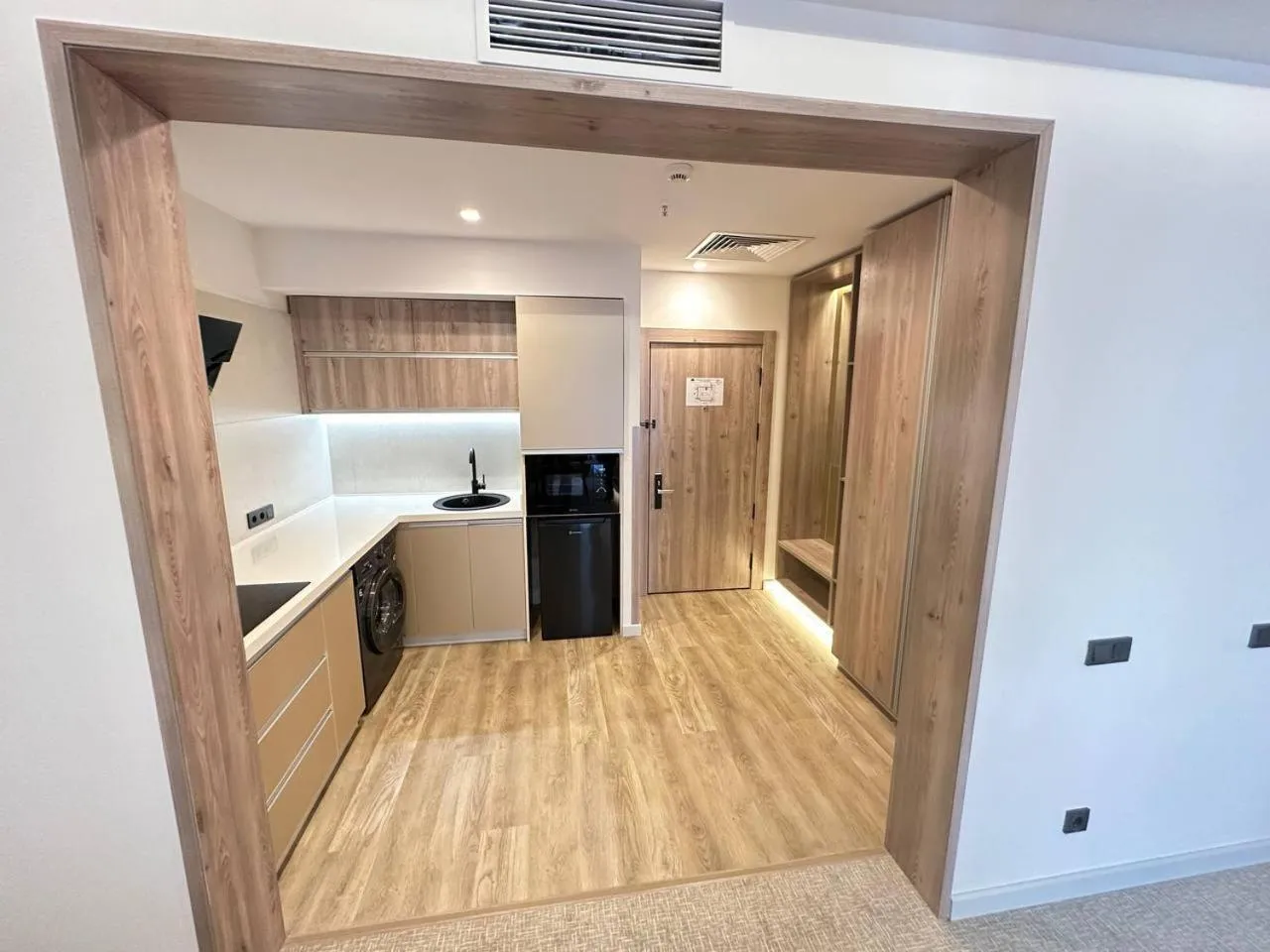 kitchen in Apart Hotel Istaravshan