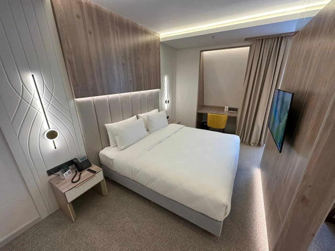 Bed in Apart Hotel Istaravshan