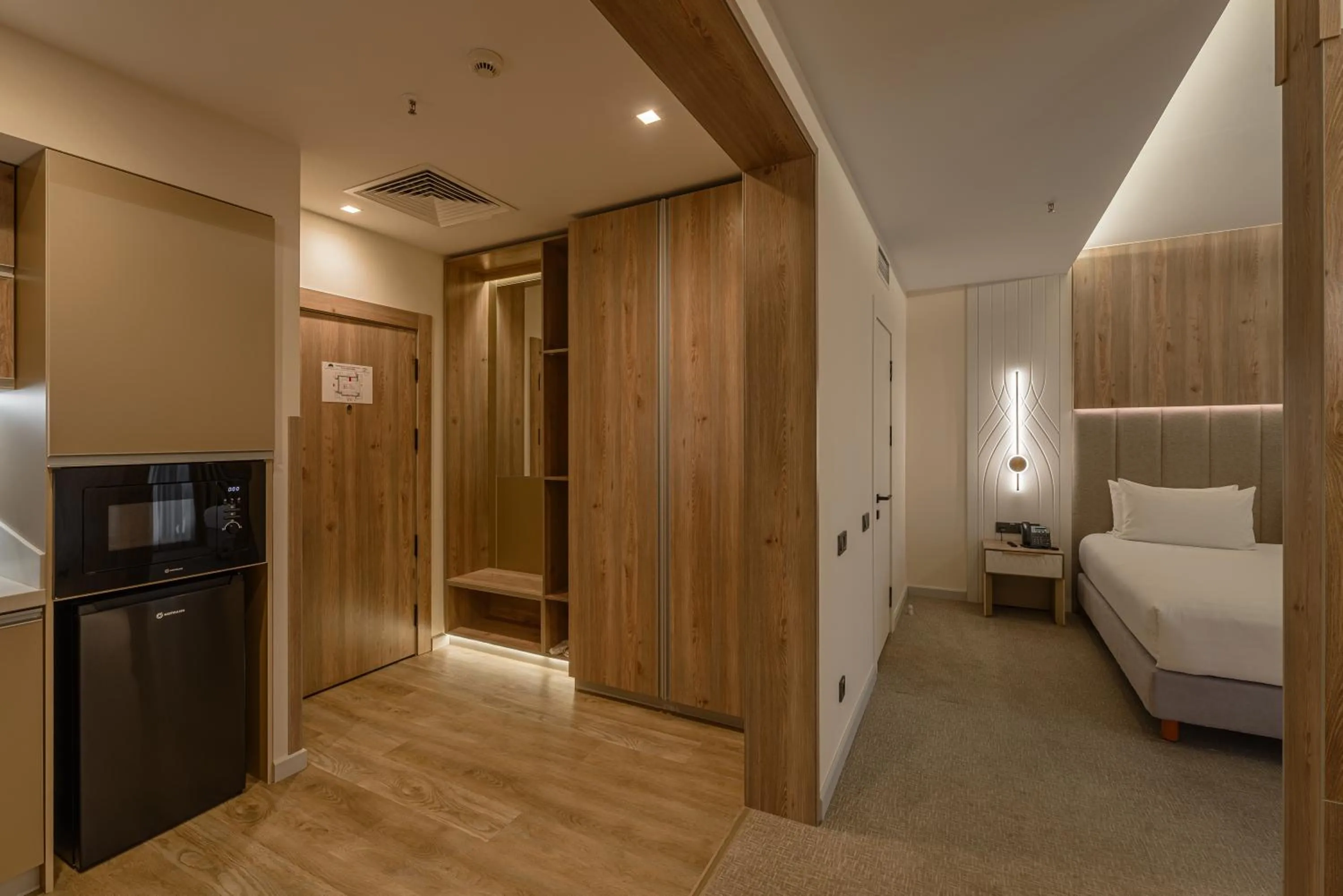 Bed in Apart Hotel Istaravshan