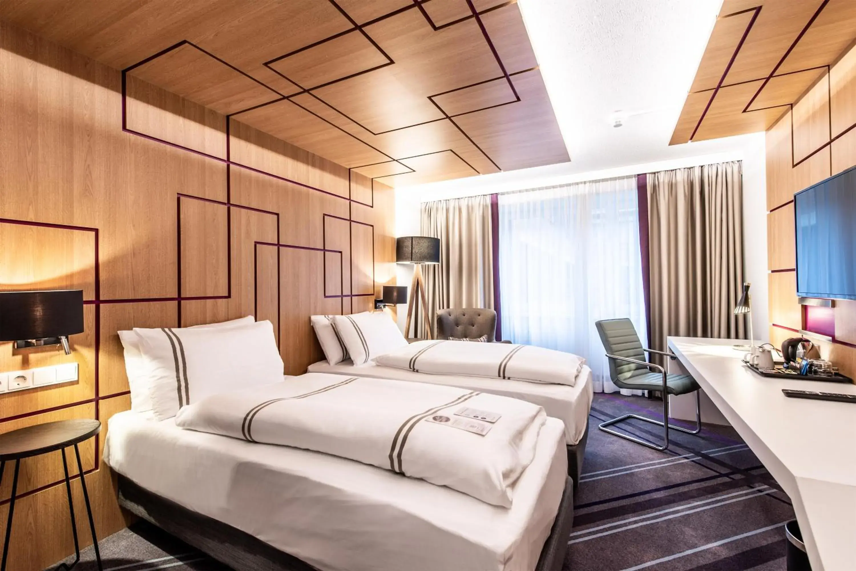 Bedroom, Bed in Premier Inn Braunschweig City Centre Bedroom, Bed in Premier Inn Braunschweig City Centre