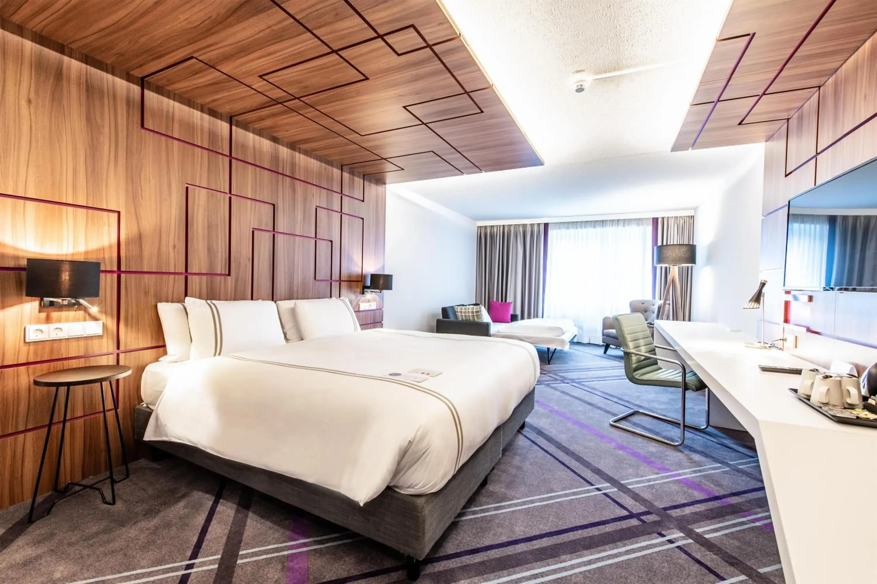 Bedroom, Bed in Premier Inn Braunschweig City Centre Bedroom, Bed in Premier Inn Braunschweig City Centre