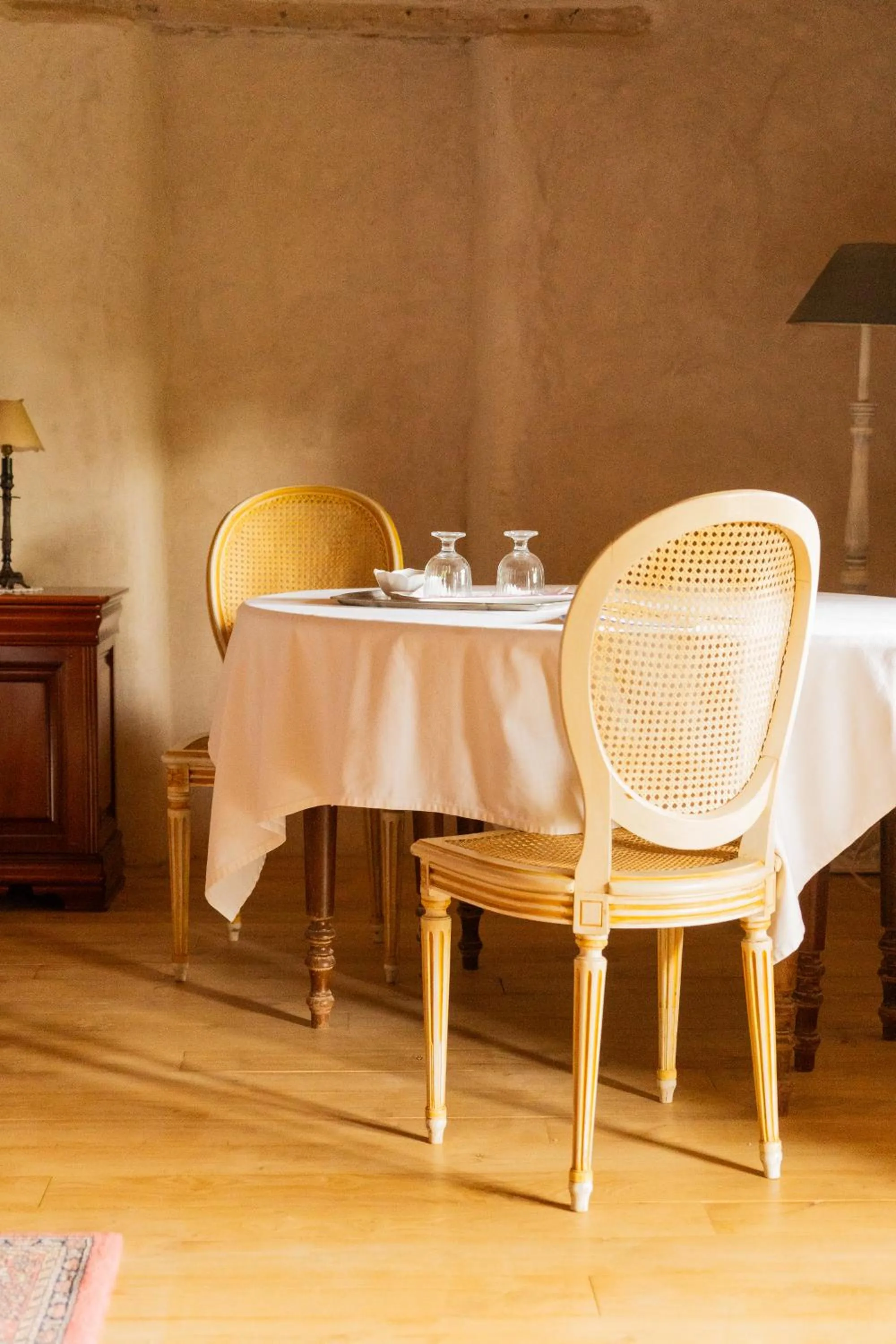 Living room, Dining Area in Le domaine de la Rivalière