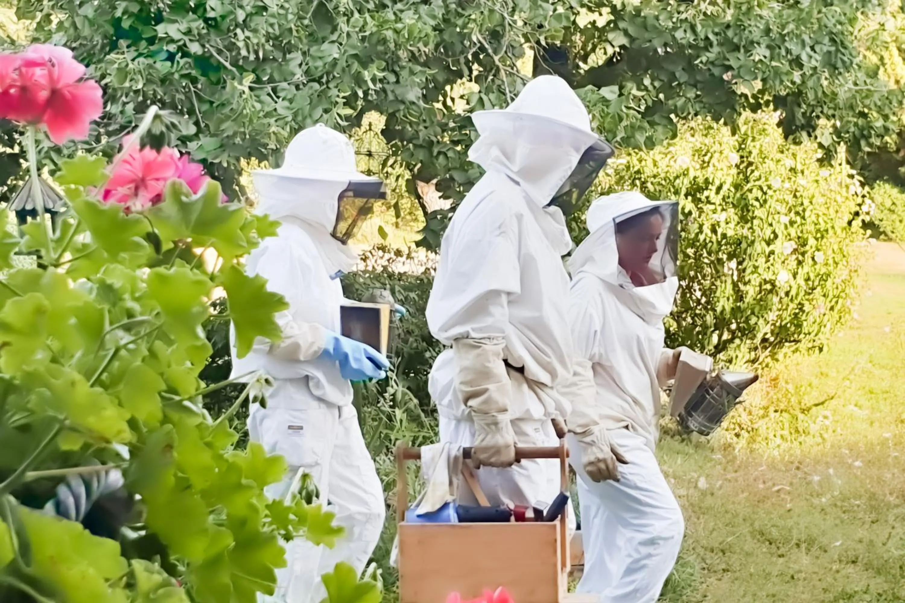 Spring in Le domaine de la Rivalière